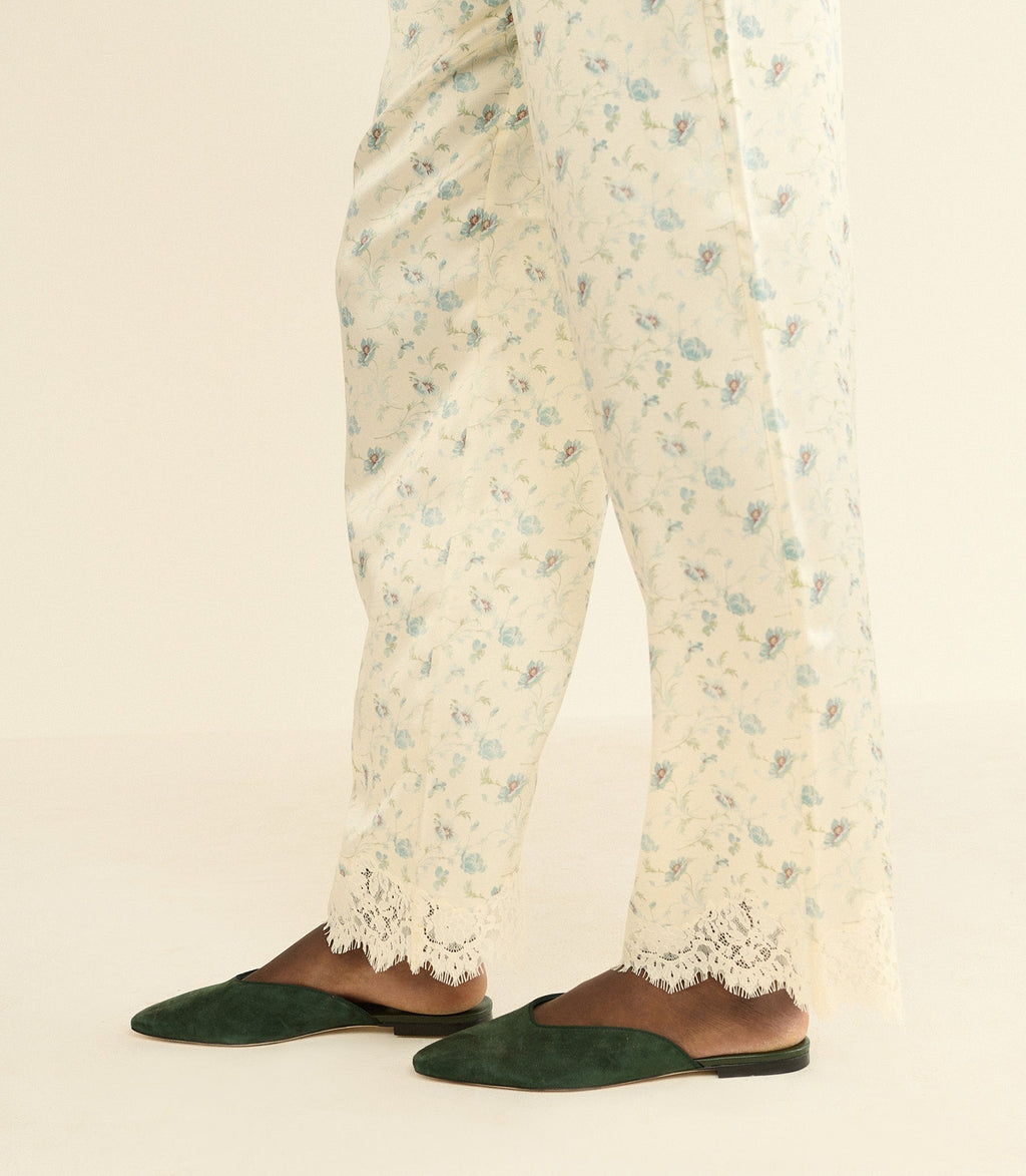 Adair Slide -- Dark Pine Suede