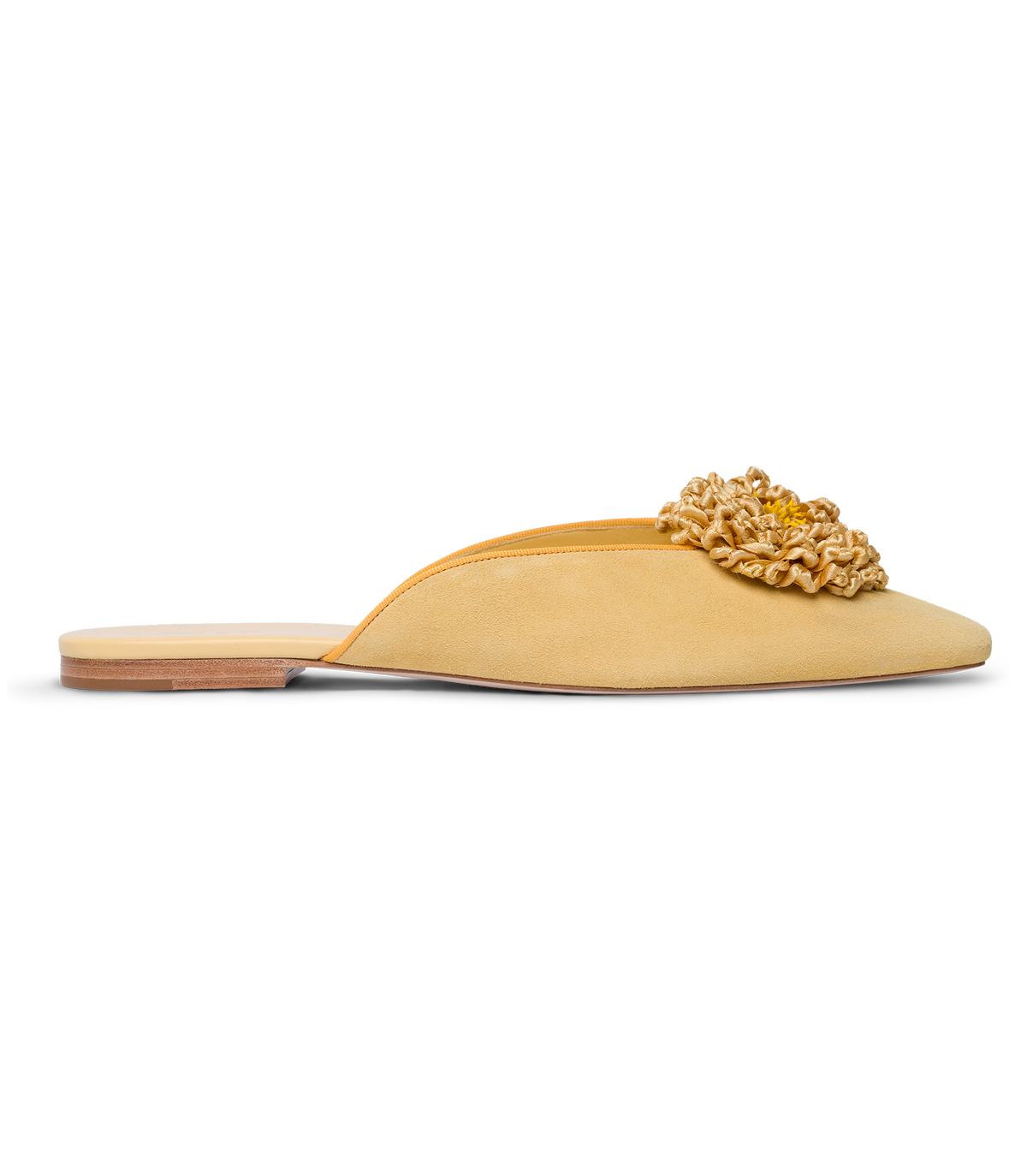 Adair Slide -- Cantaloupe Suede