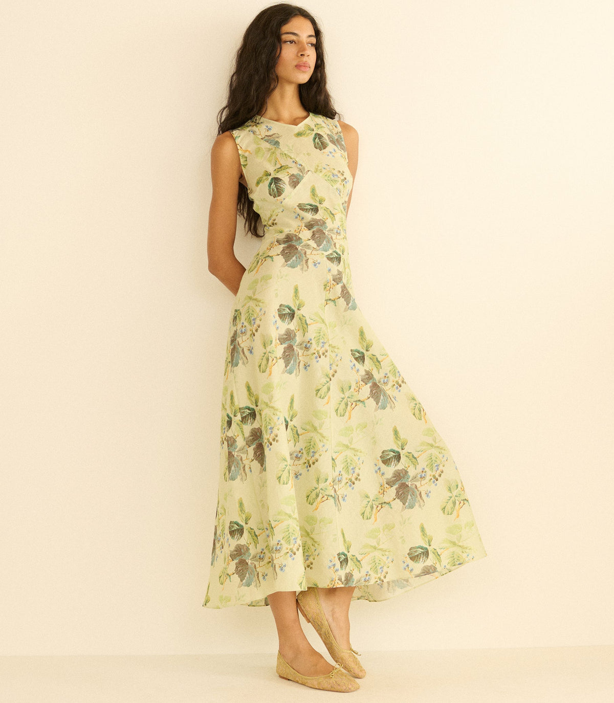 Adelana Dress -- Floraison De Mûres