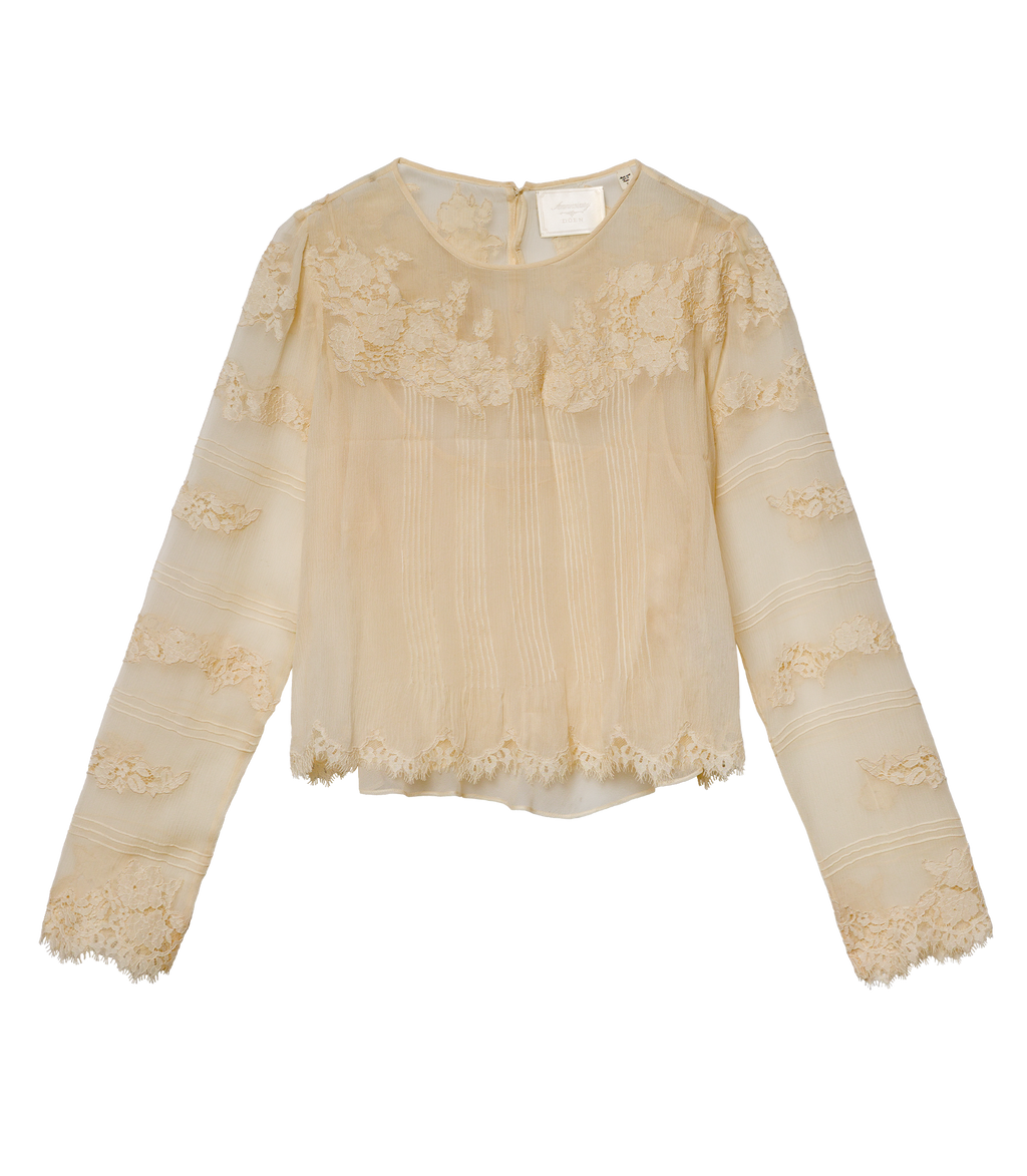 Albertine Anniversary Top -- Candlelight