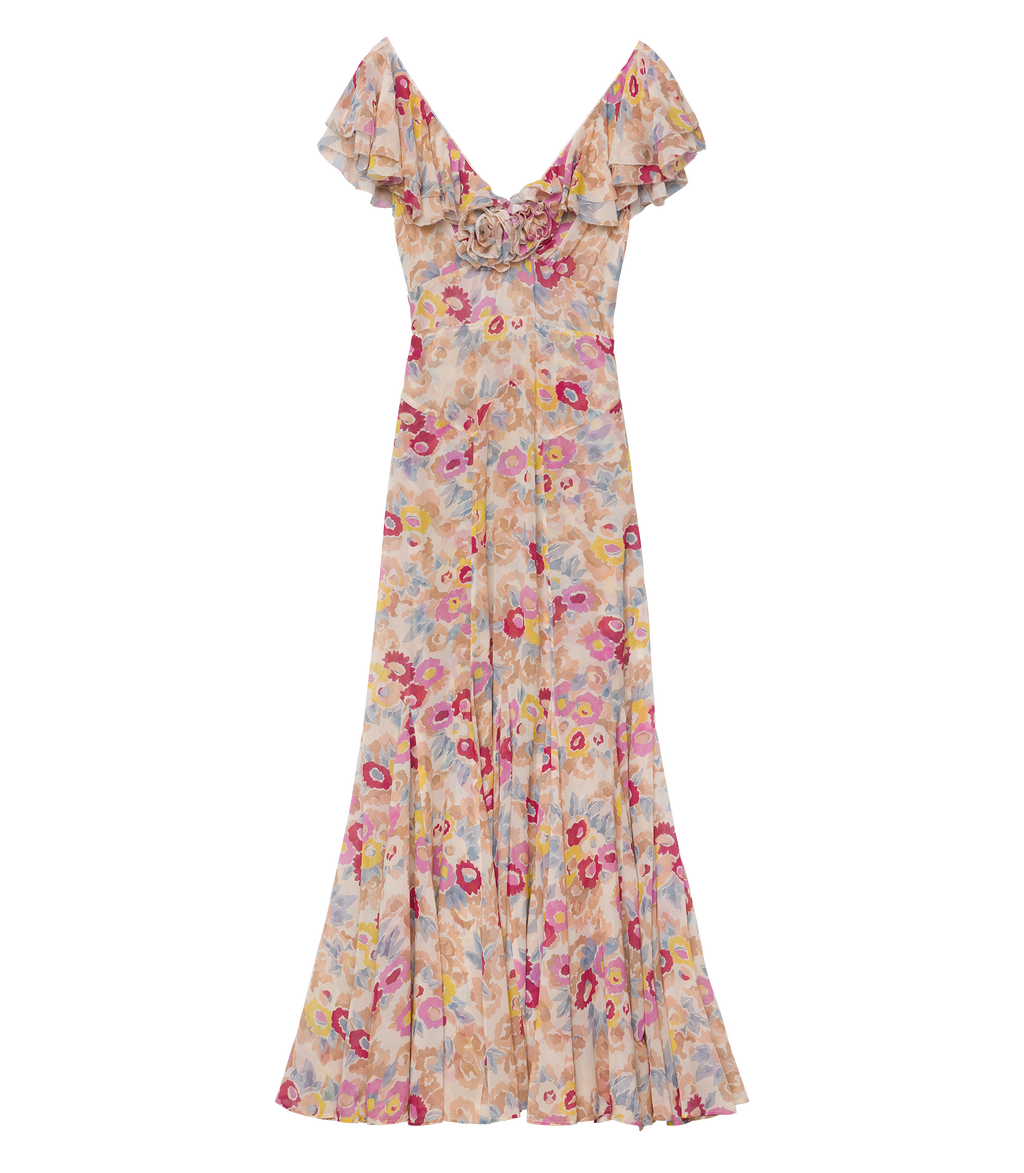 Amérelle Dress -- Jardin De Camelias