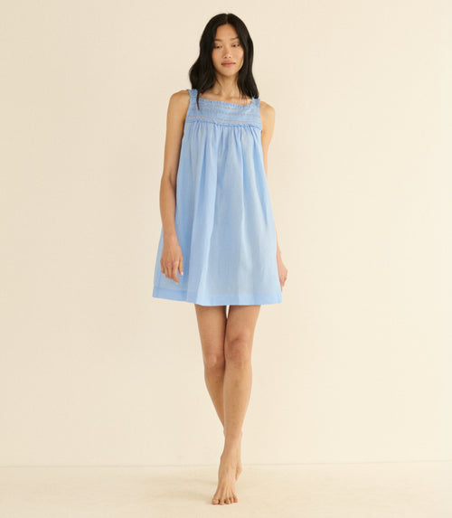 Bea Dress -- Bluejay