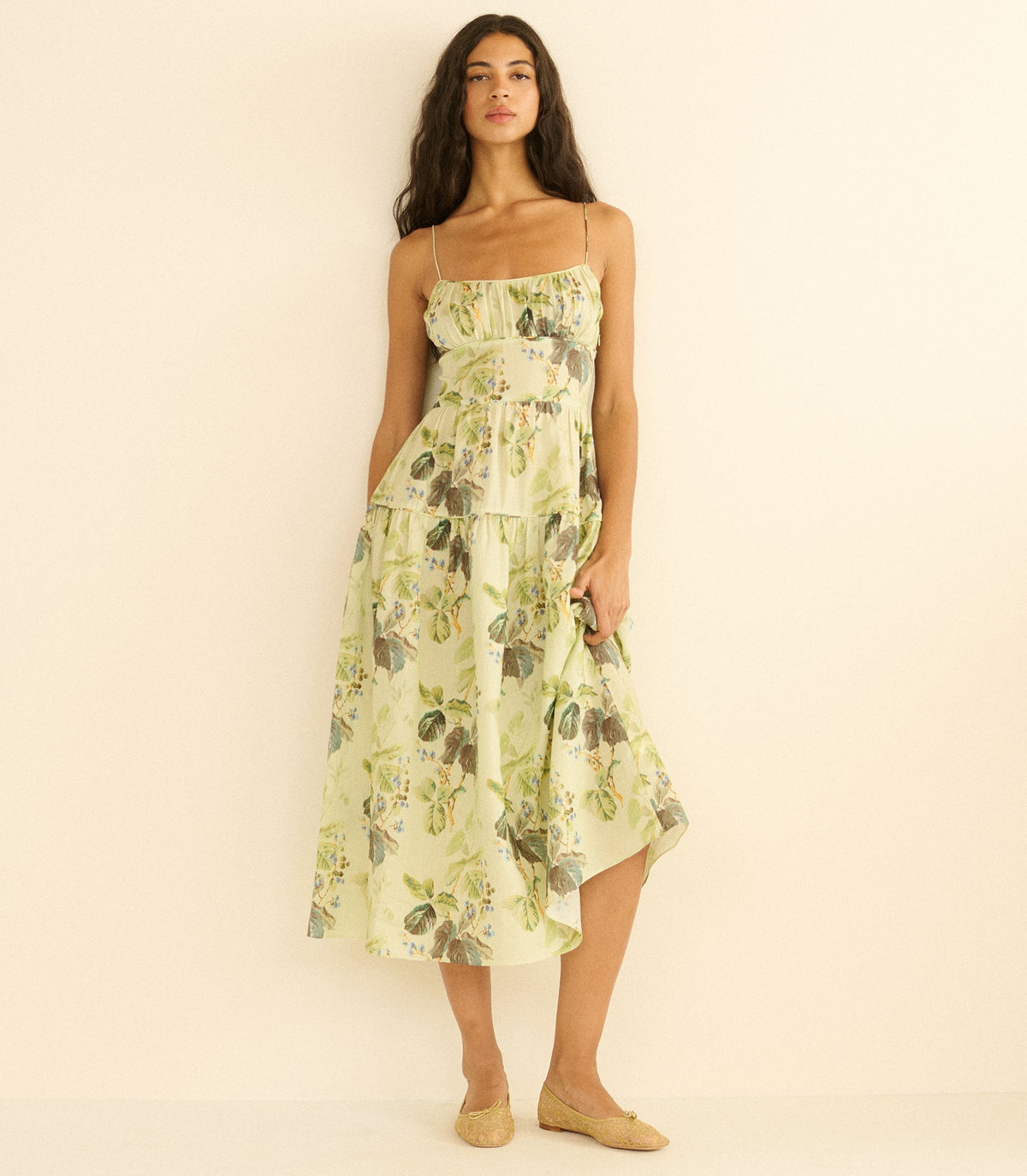 Benoit Dress -- Floraison De Mûres