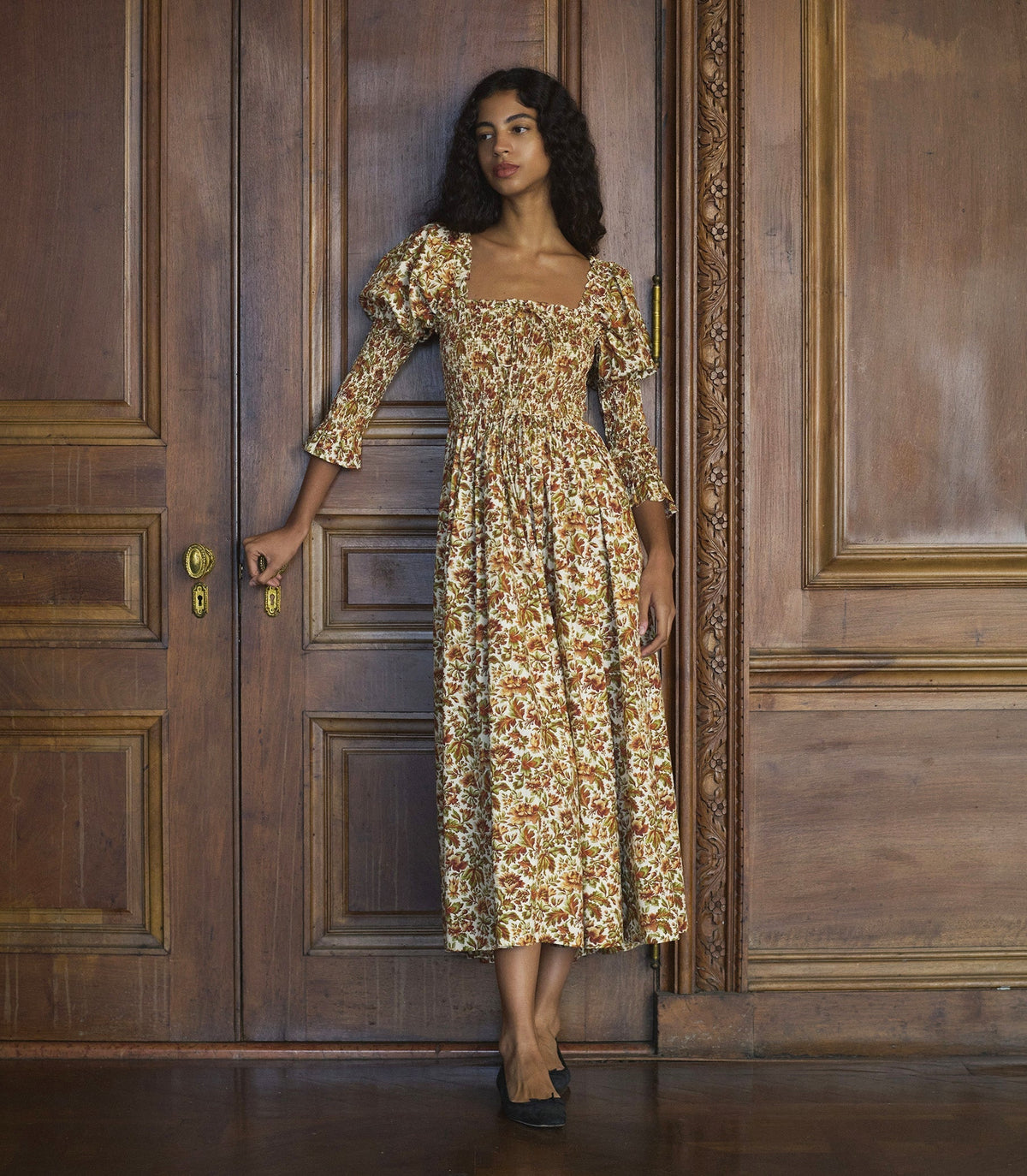 Bijou Dress -- Ivory Rêve Des Jardins