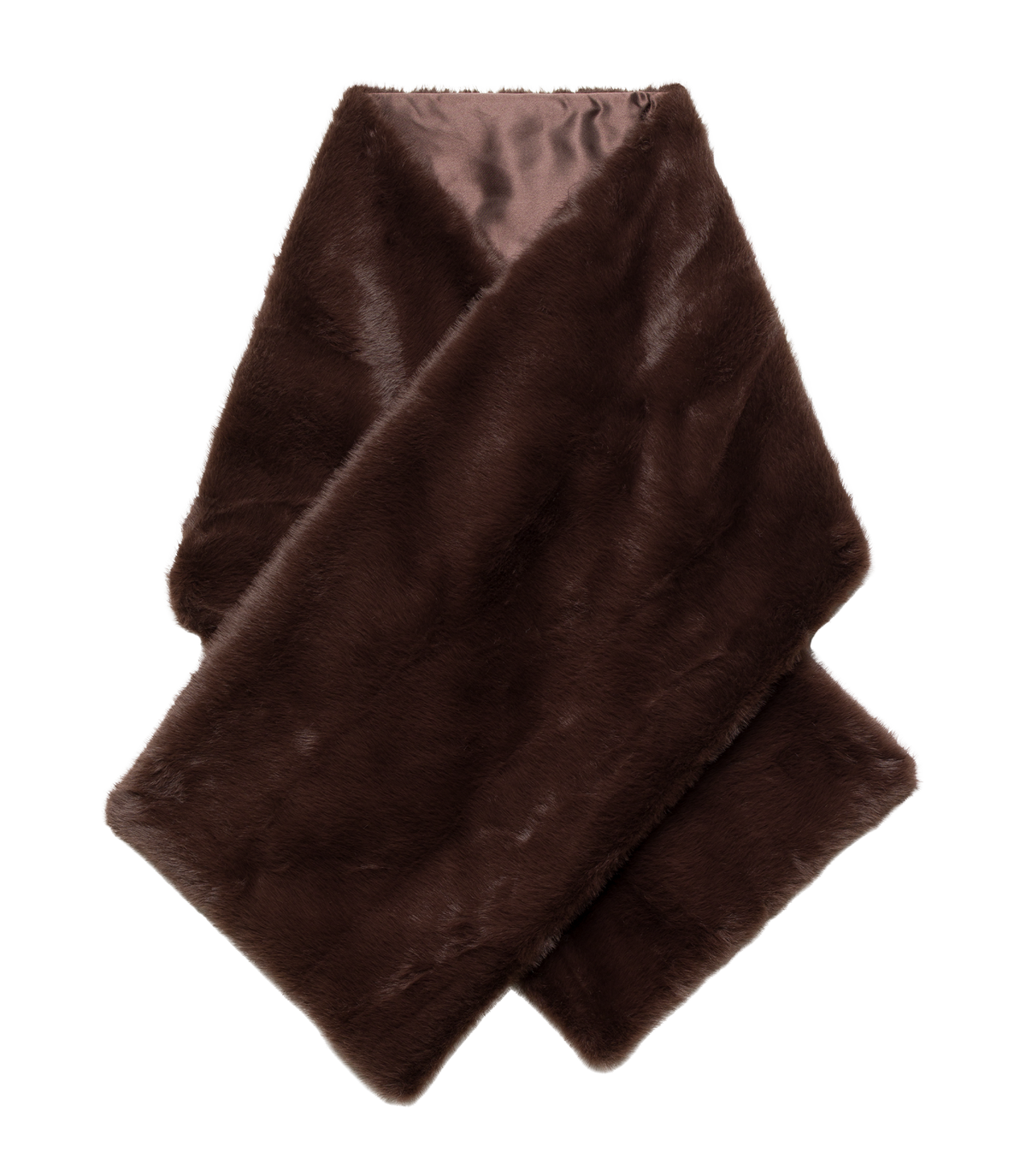 Chaillot Stole -- Deep Chocolate