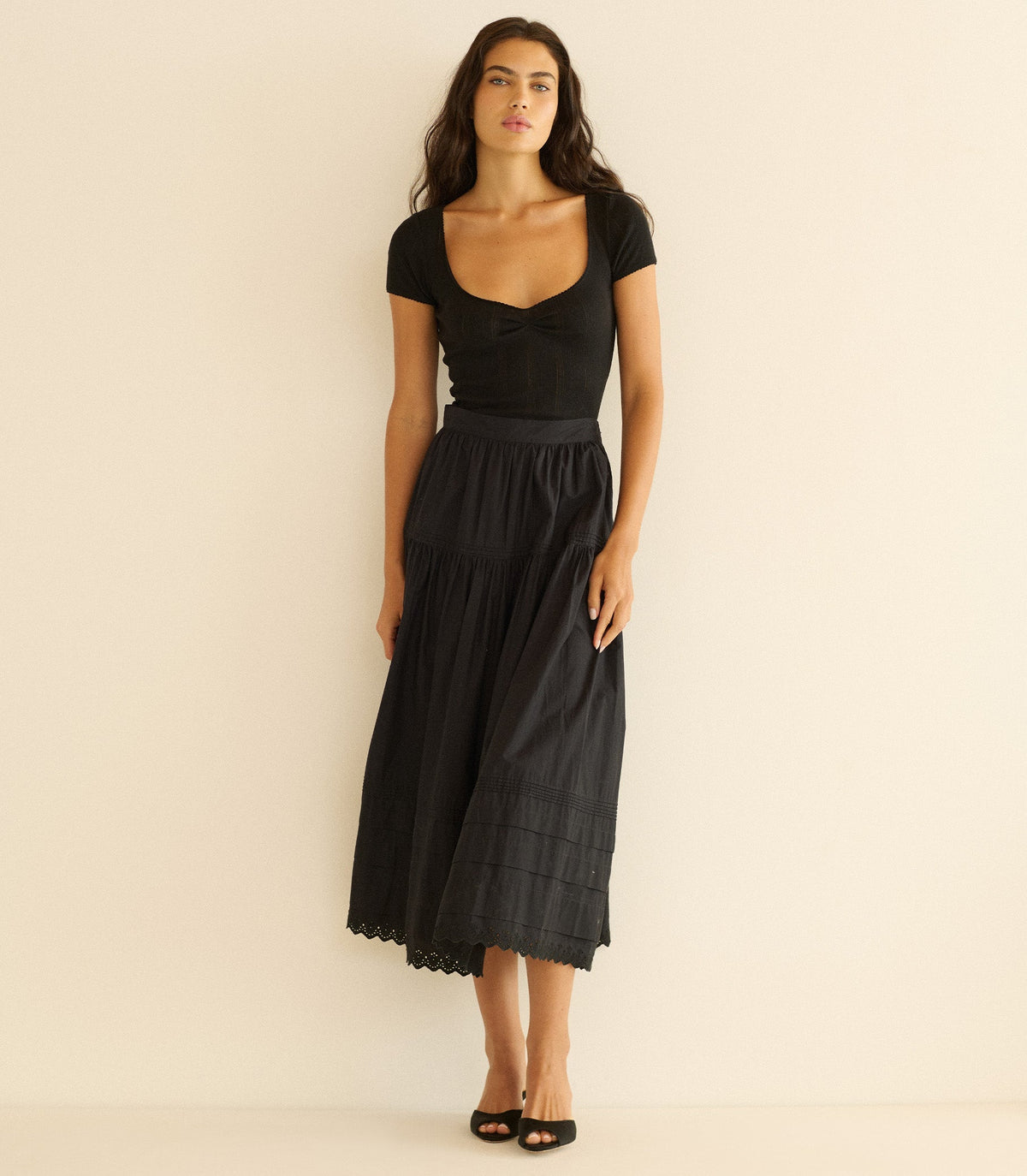 Coleta Bodysuit -- Black