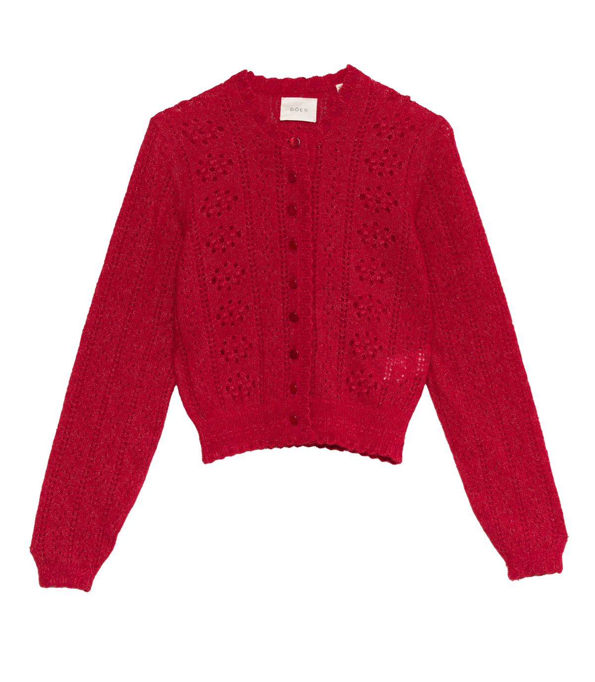Cosette Cardigan -- Cerise