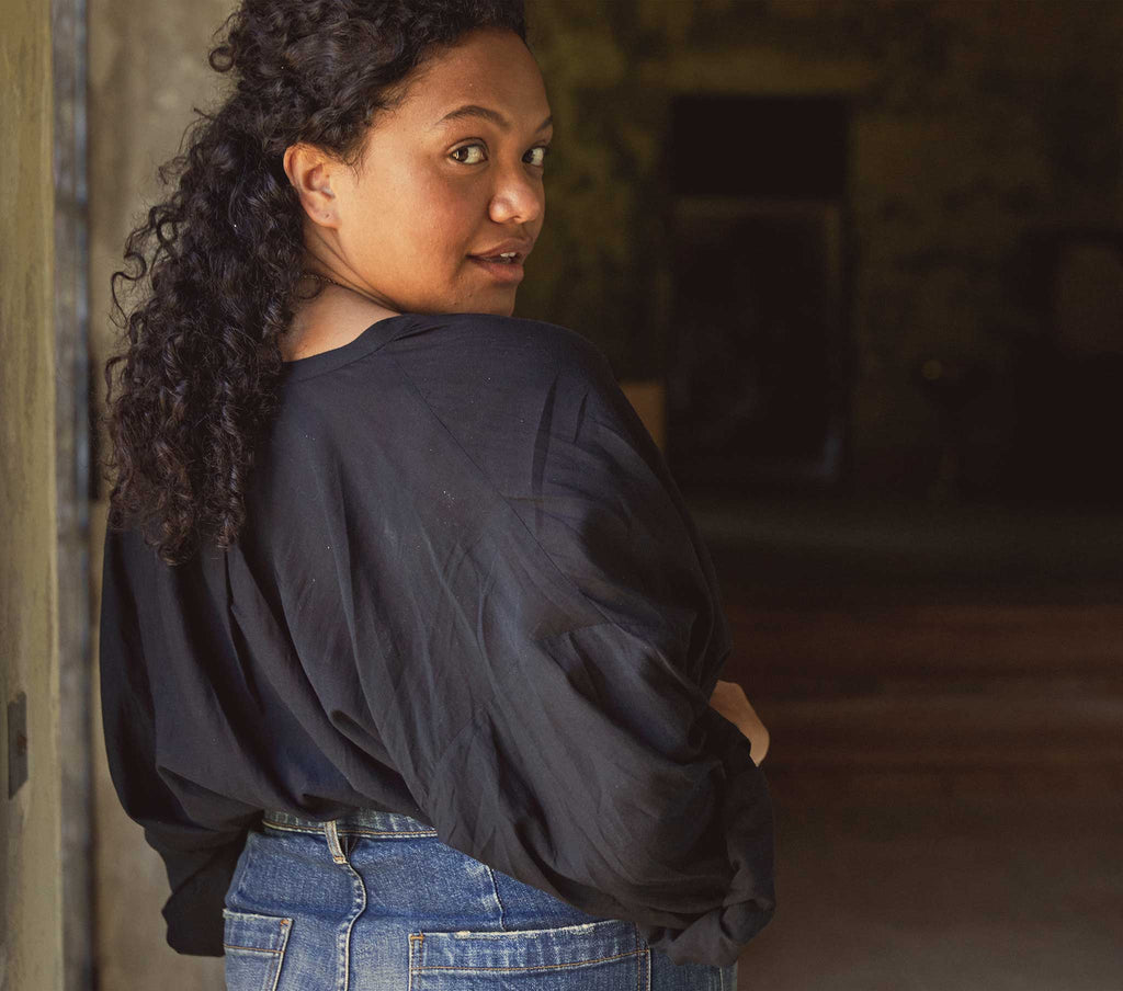 The Jane Blouse -- Black