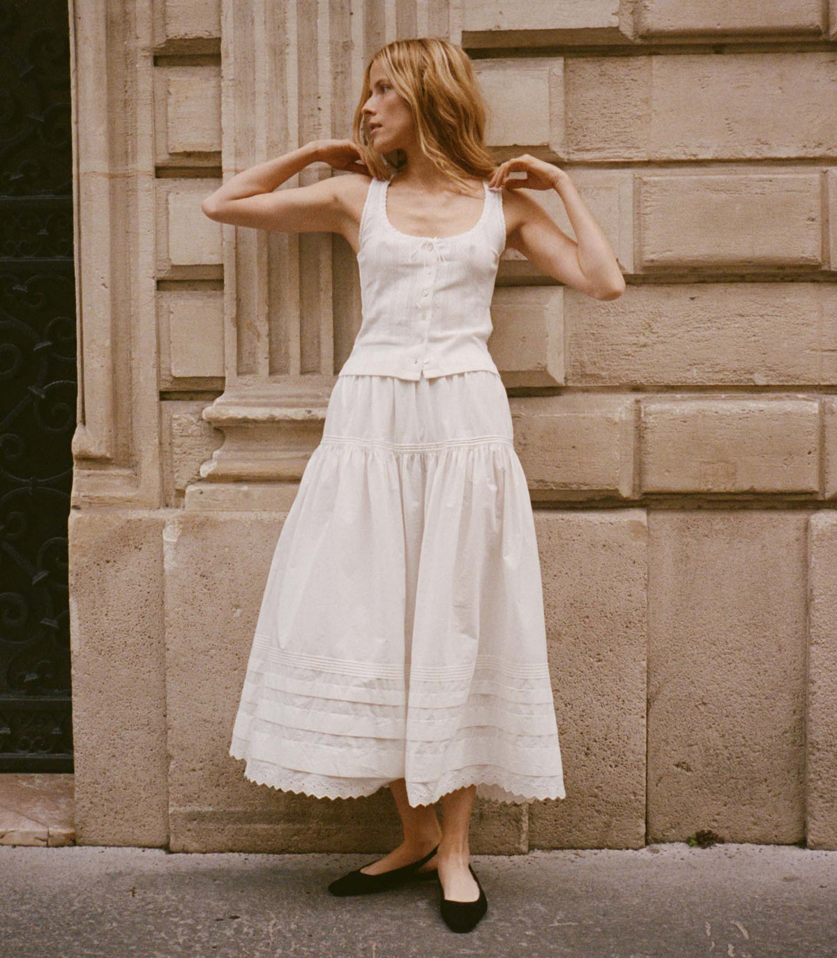 Lois Tank -- Salt Quelle Jolie Pointelle