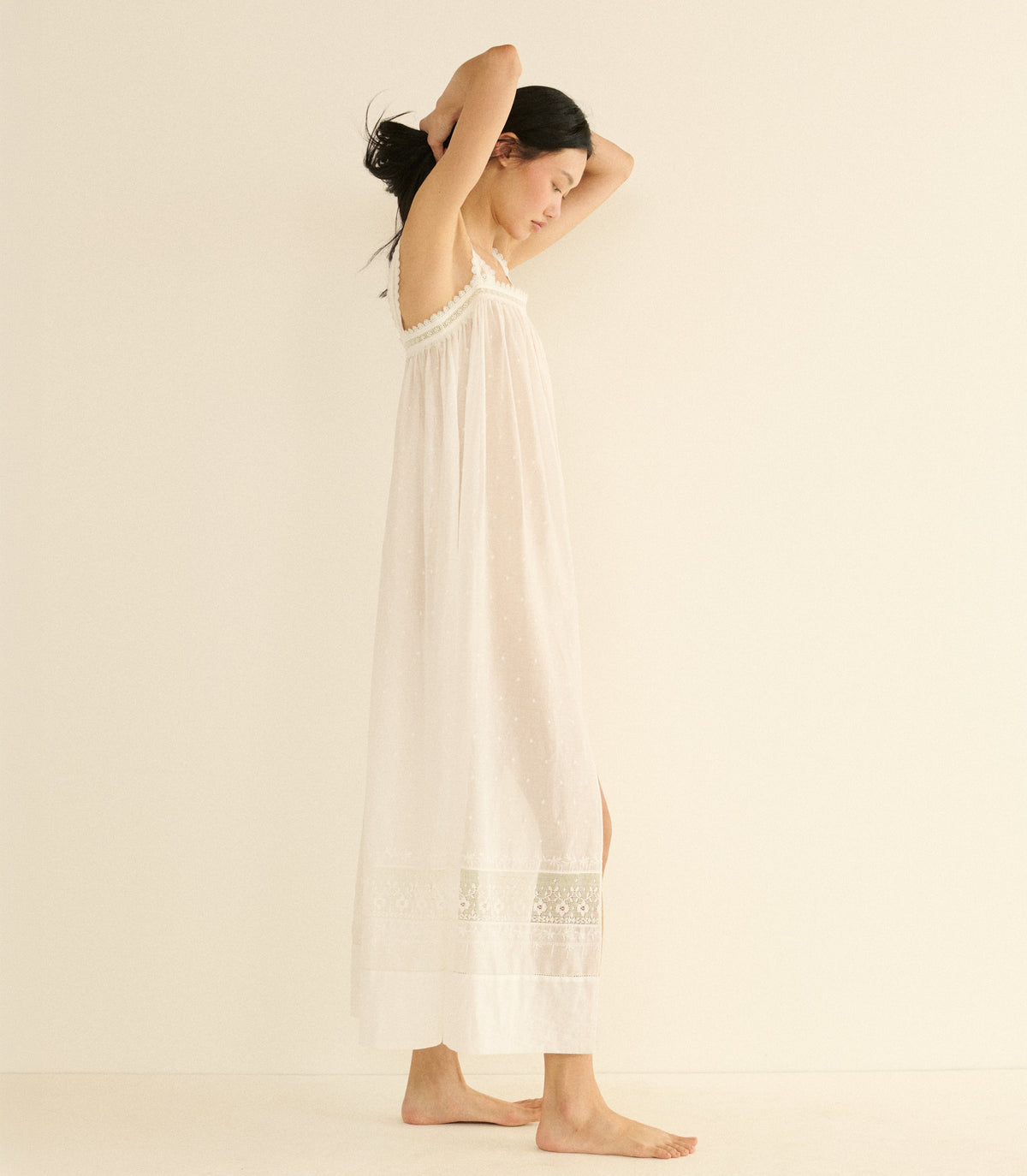 Elarie Dress -- Salt