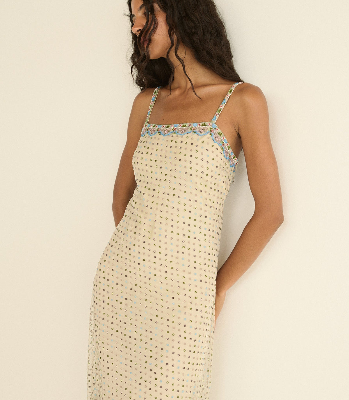 Elida Dress -- Candlelight