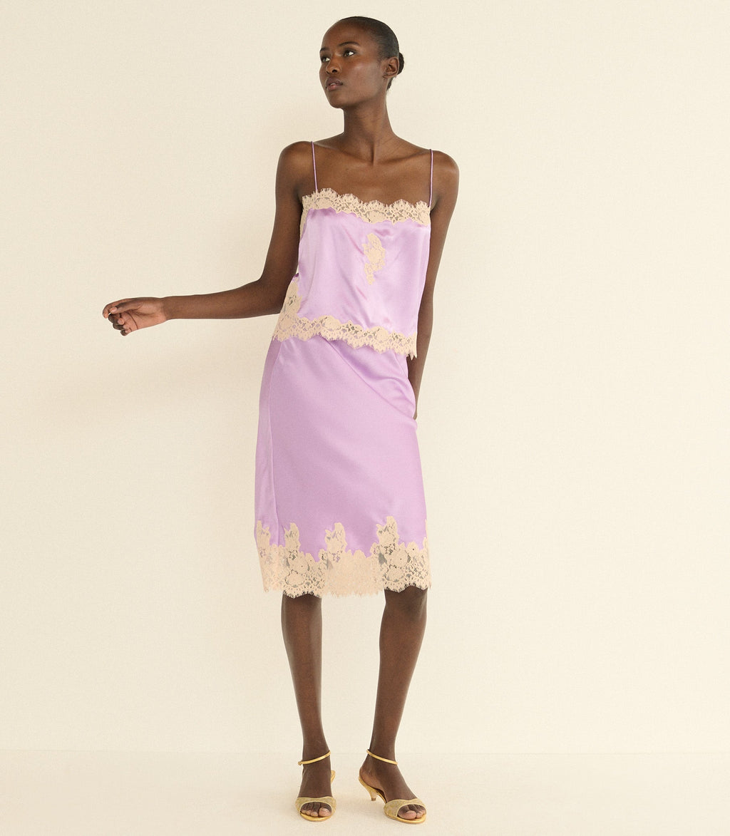 Elowette Skirt -- Orchid Blossom