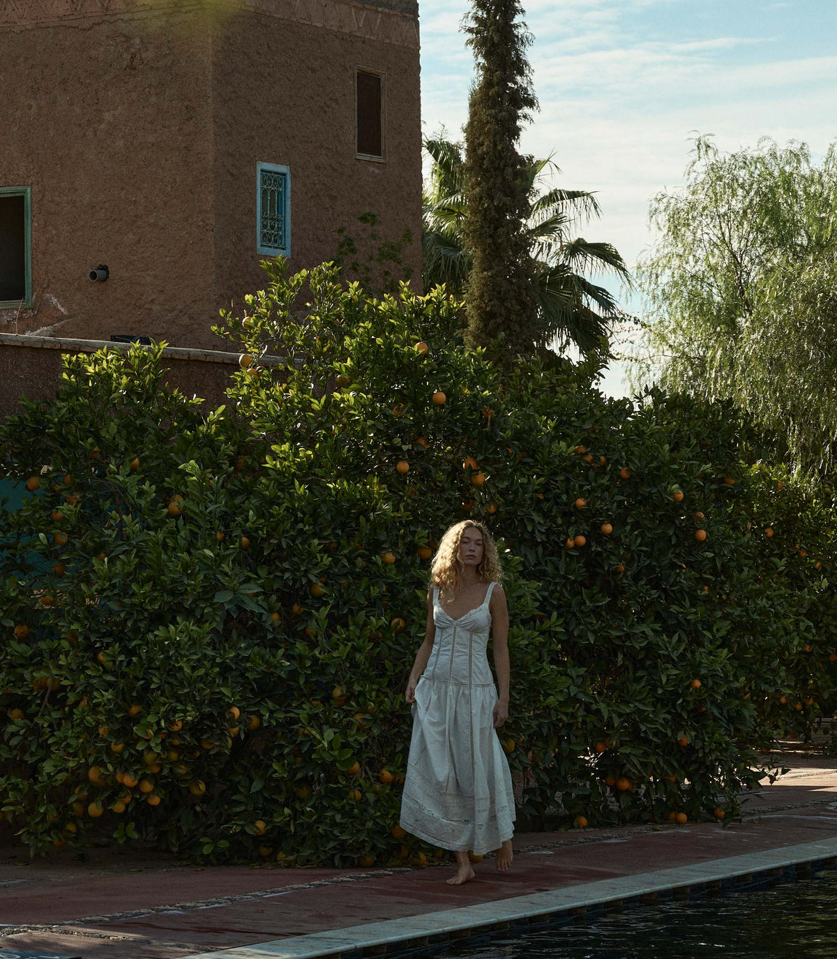 Esperance Dress -- Salt