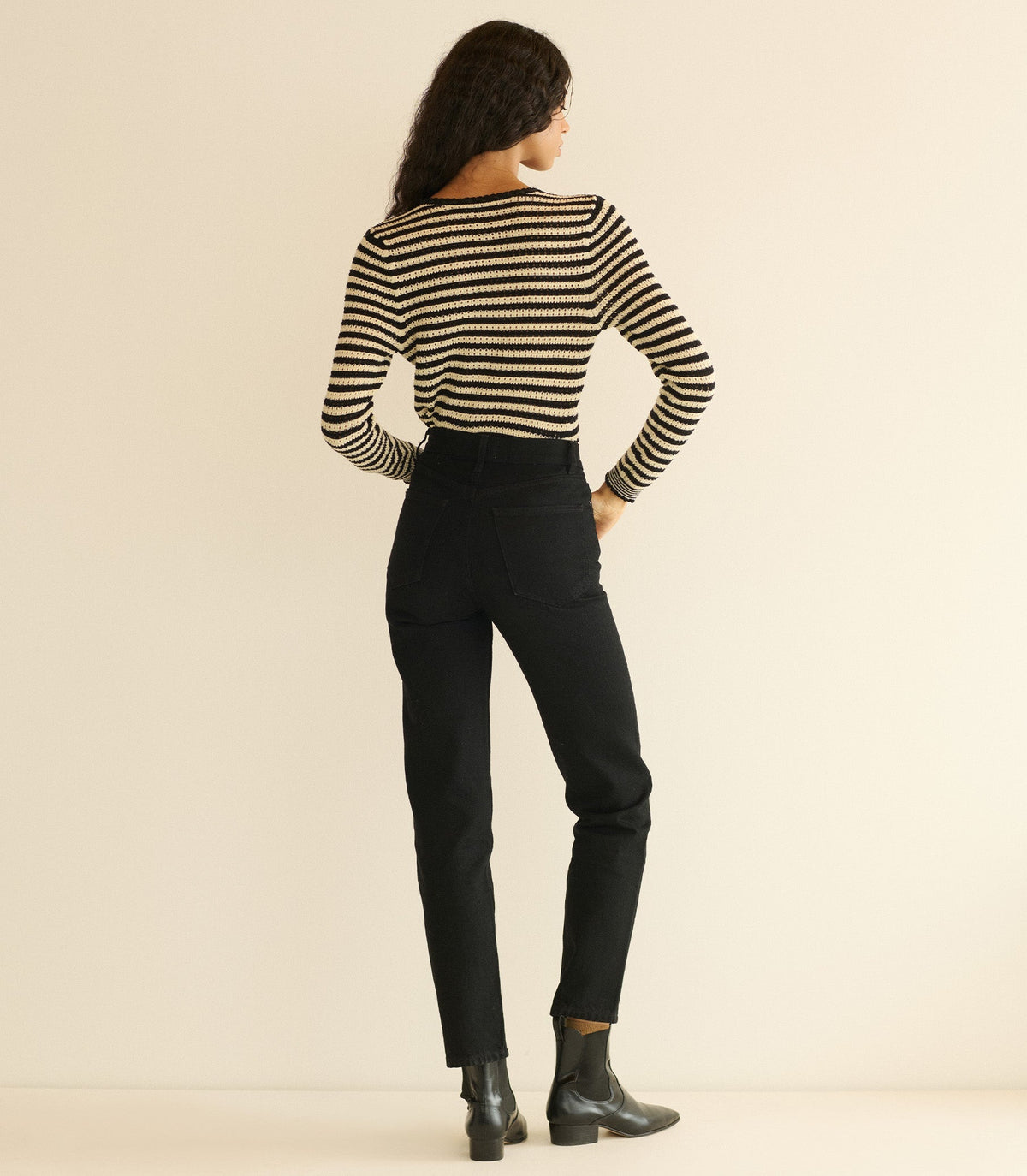 Everlyn Cardigan -- Sidonie Stripe