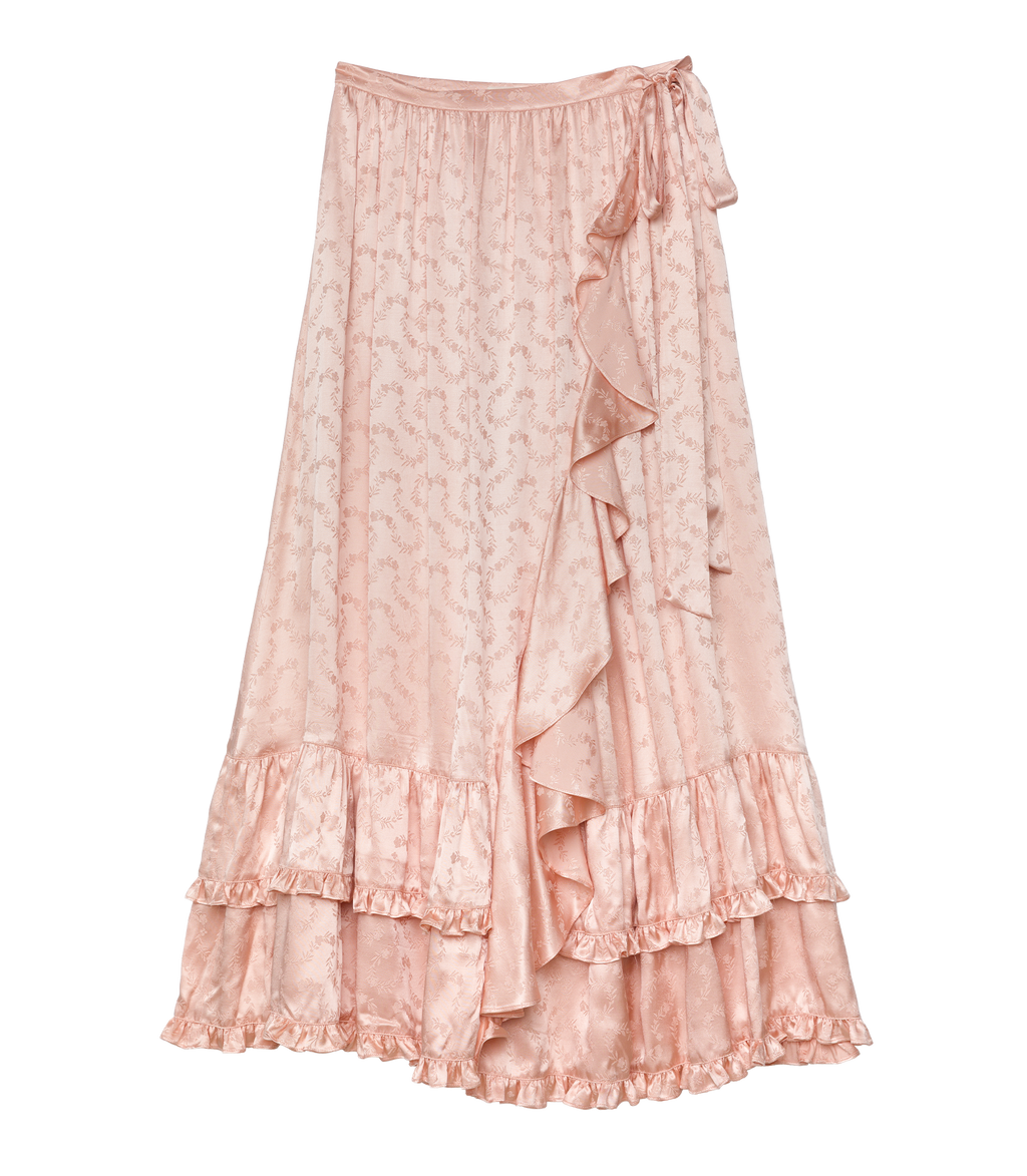 Fiorenza Skirt -- Peach Sorbet