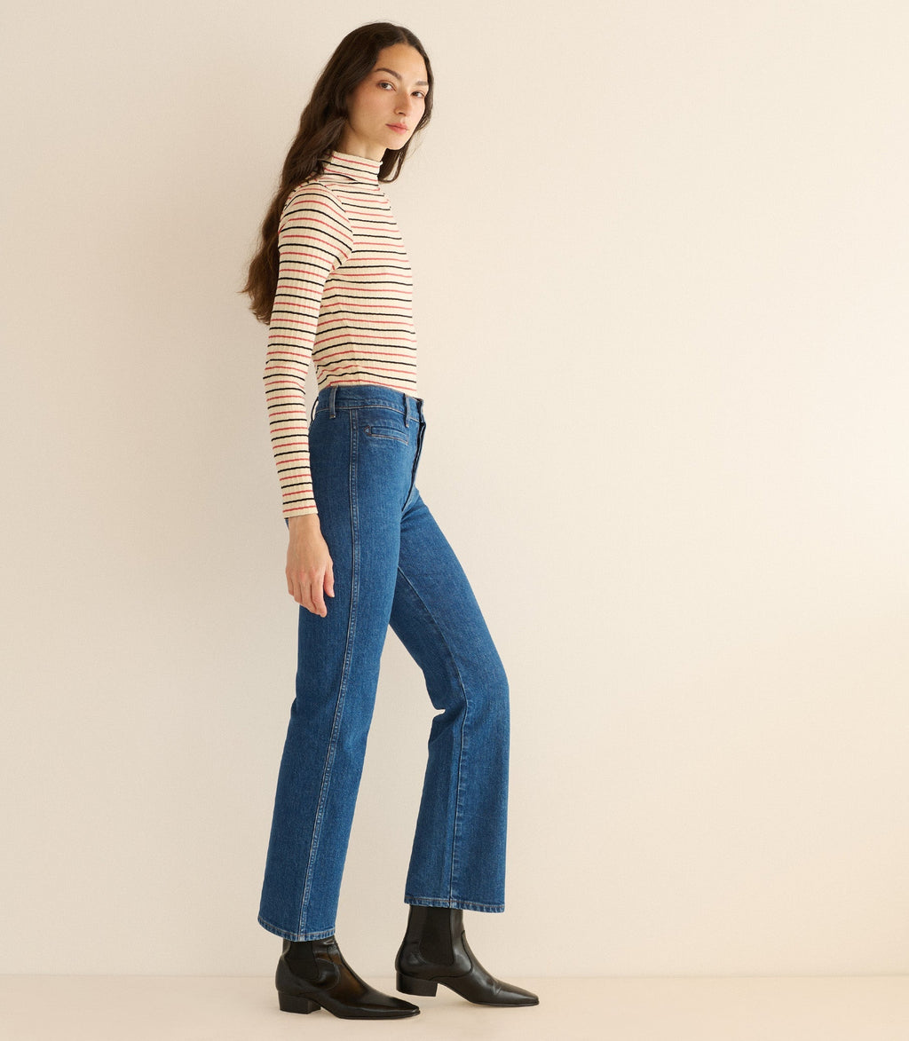 Ginevra Tee -- Riviera Stripe