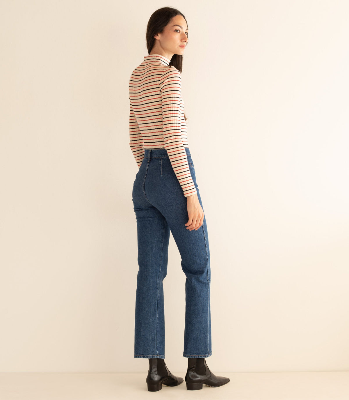 Ginevra Tee -- Riviera Stripe