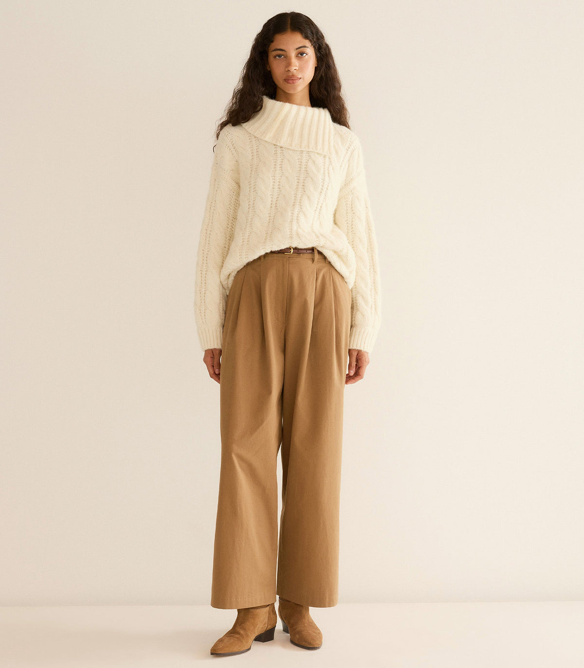 Halia Sweater -- Ivory