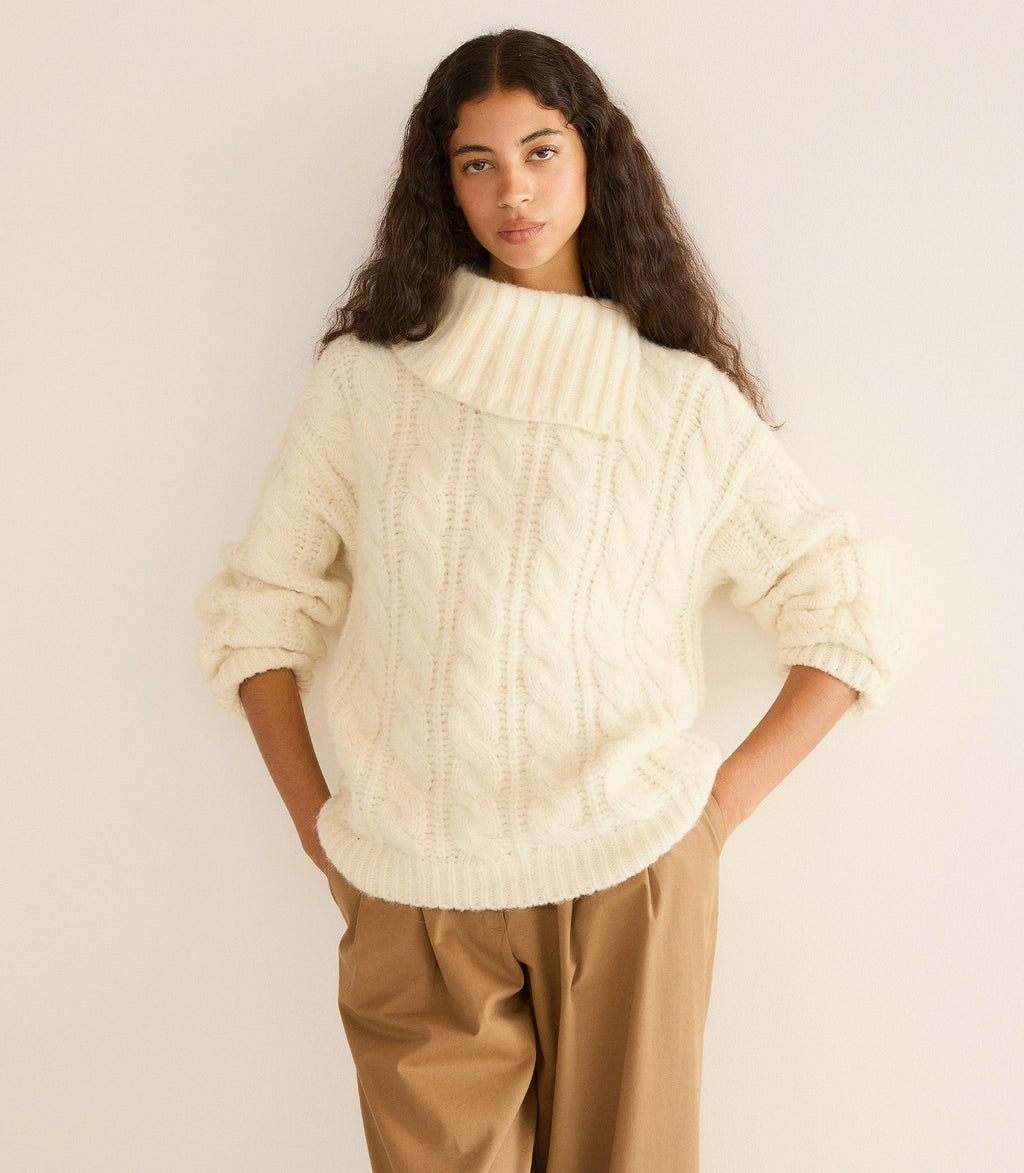 Halia Sweater -- Ivory