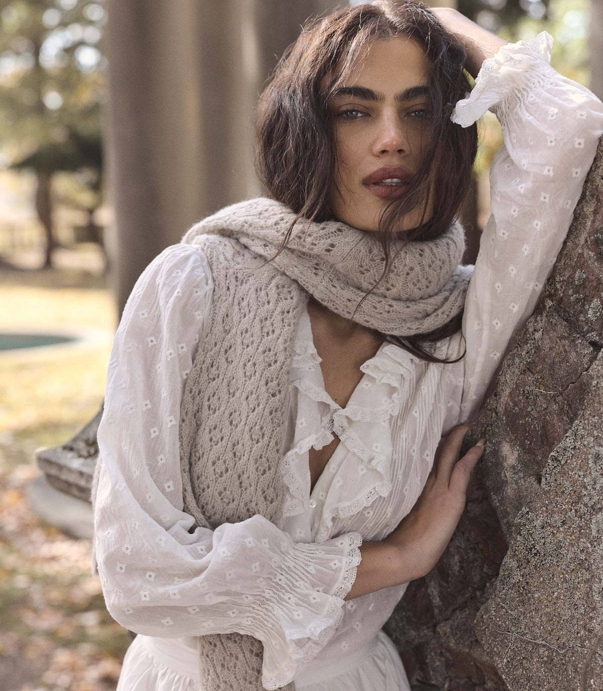 Hardy Top -- Salt Marseille Embroidery