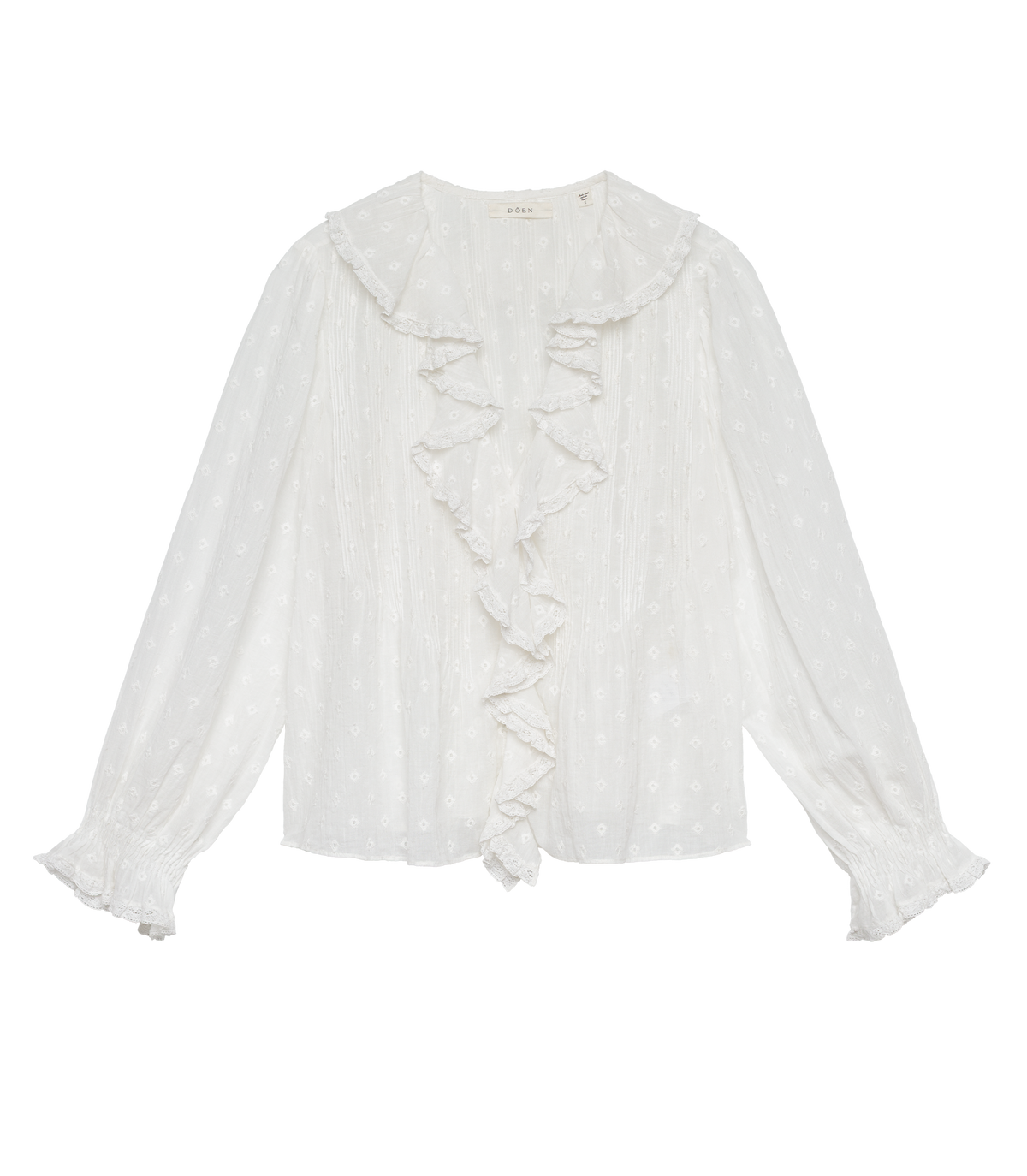 Hardy Top -- Salt Marseille Embroidery
