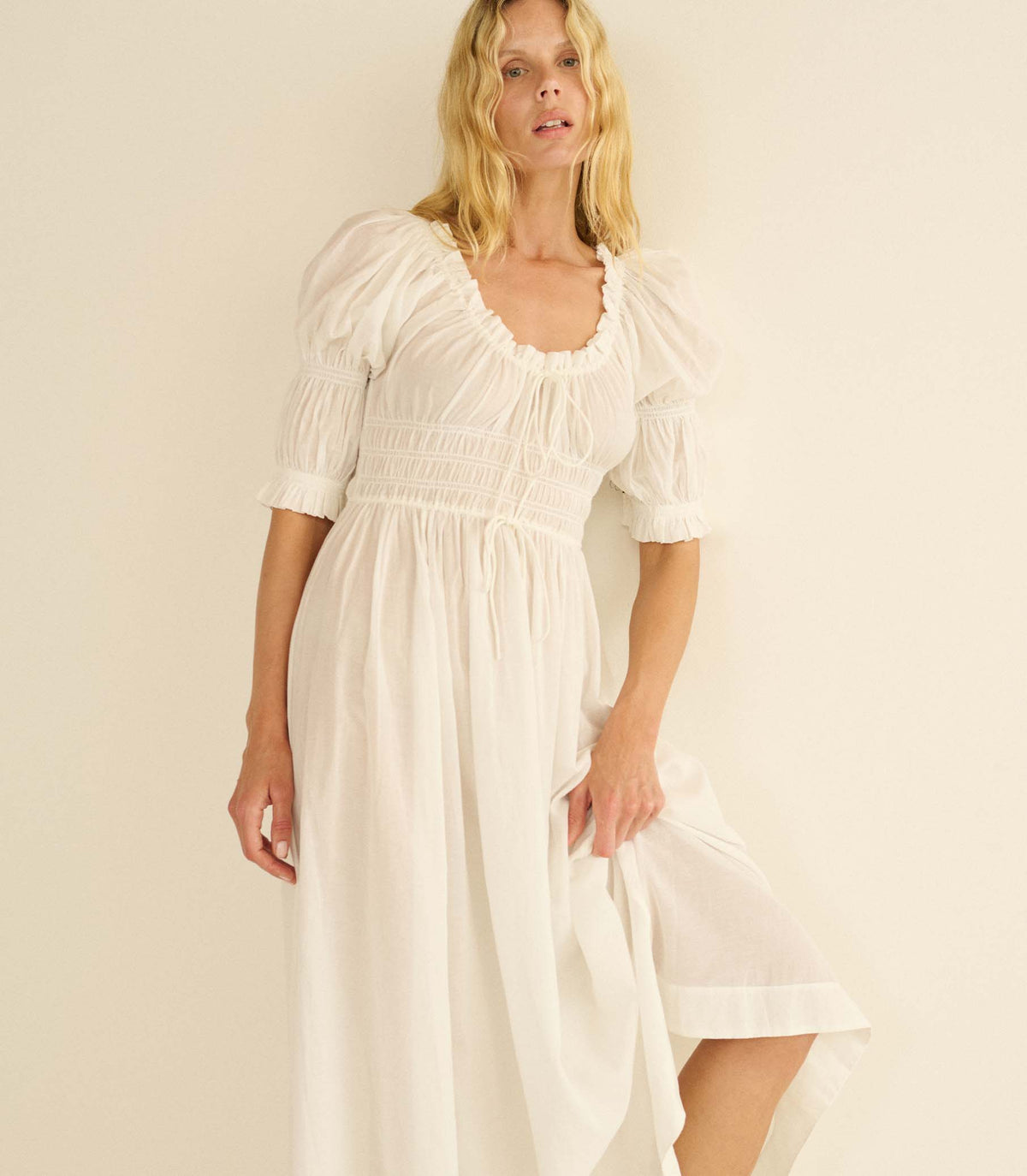 Ischia Dress -- Salt