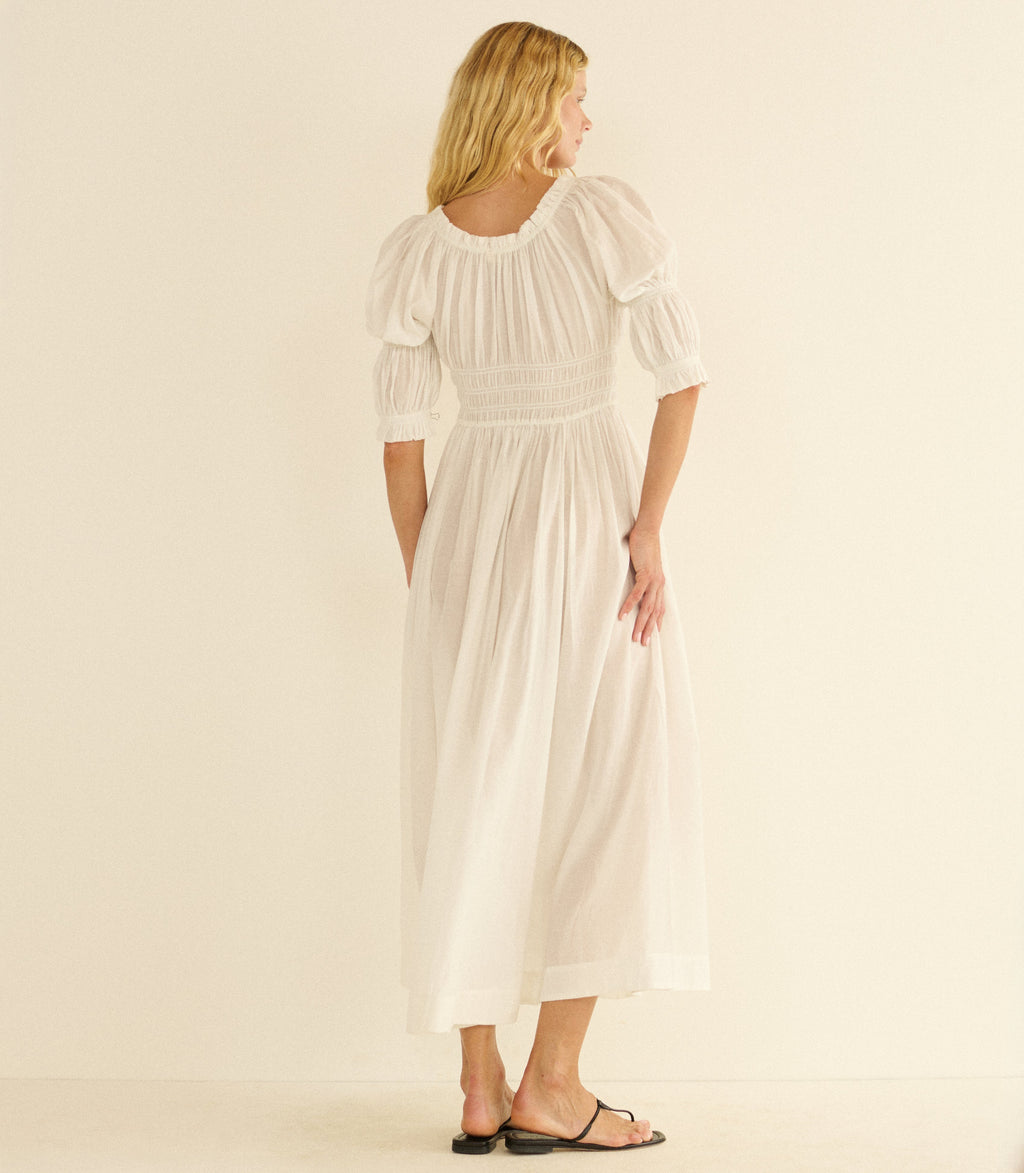 Ischia Dress -- Salt