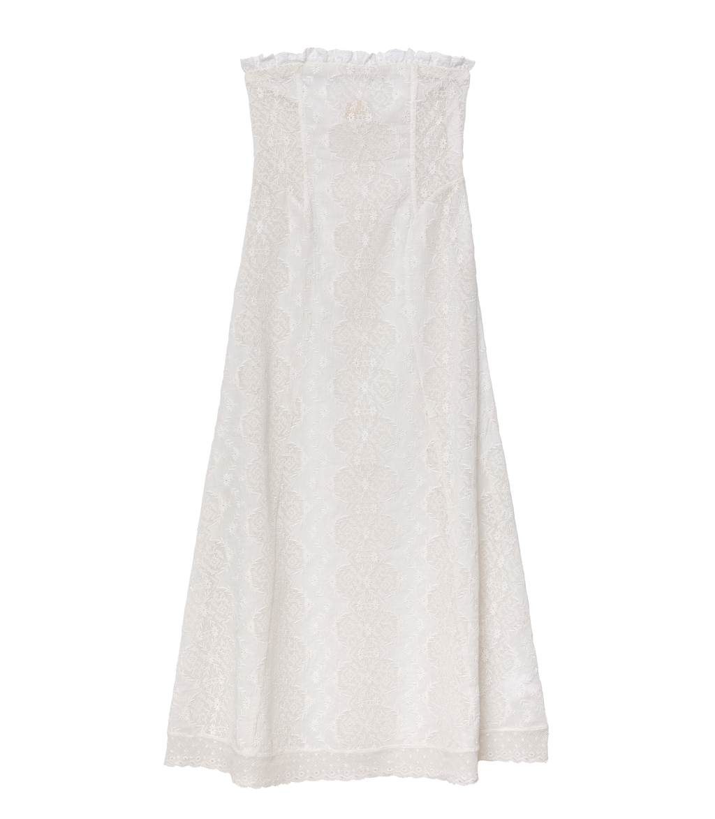 Josephine Anniversary Dress -- Salt
