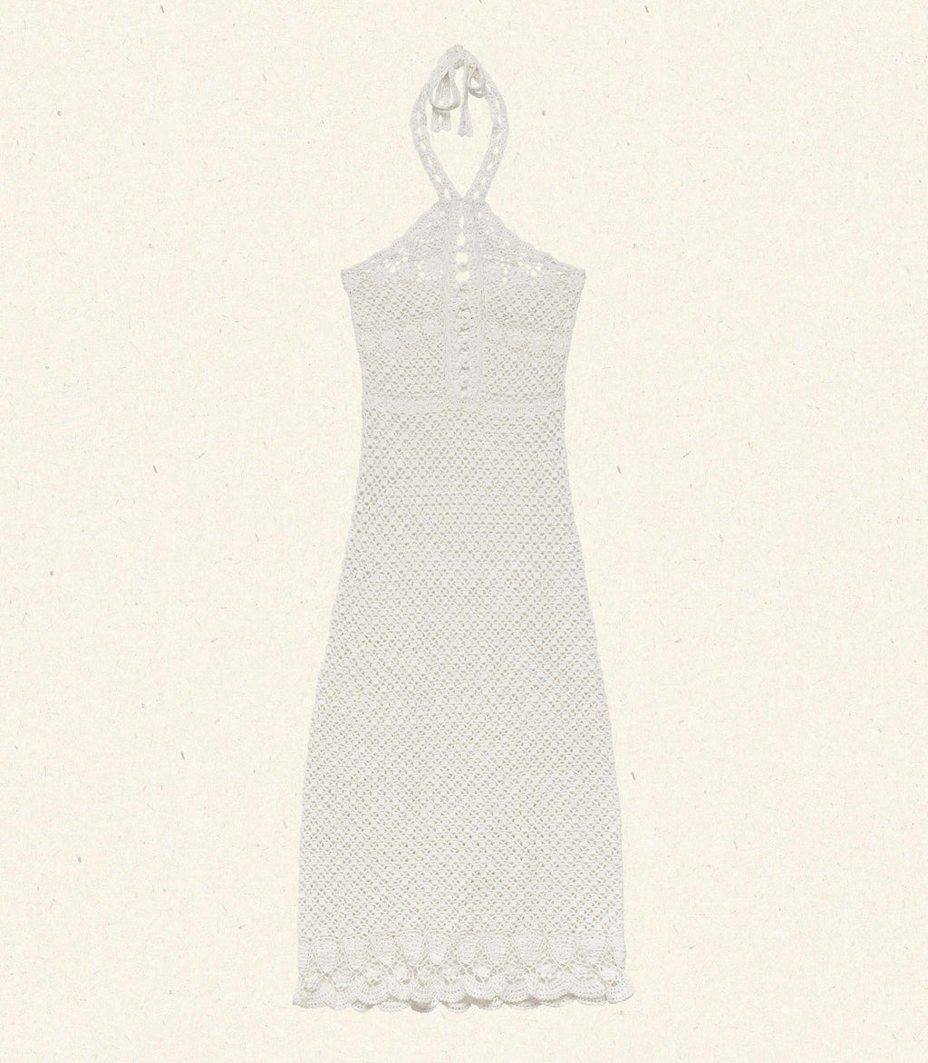 Liane Dress -- Pearl