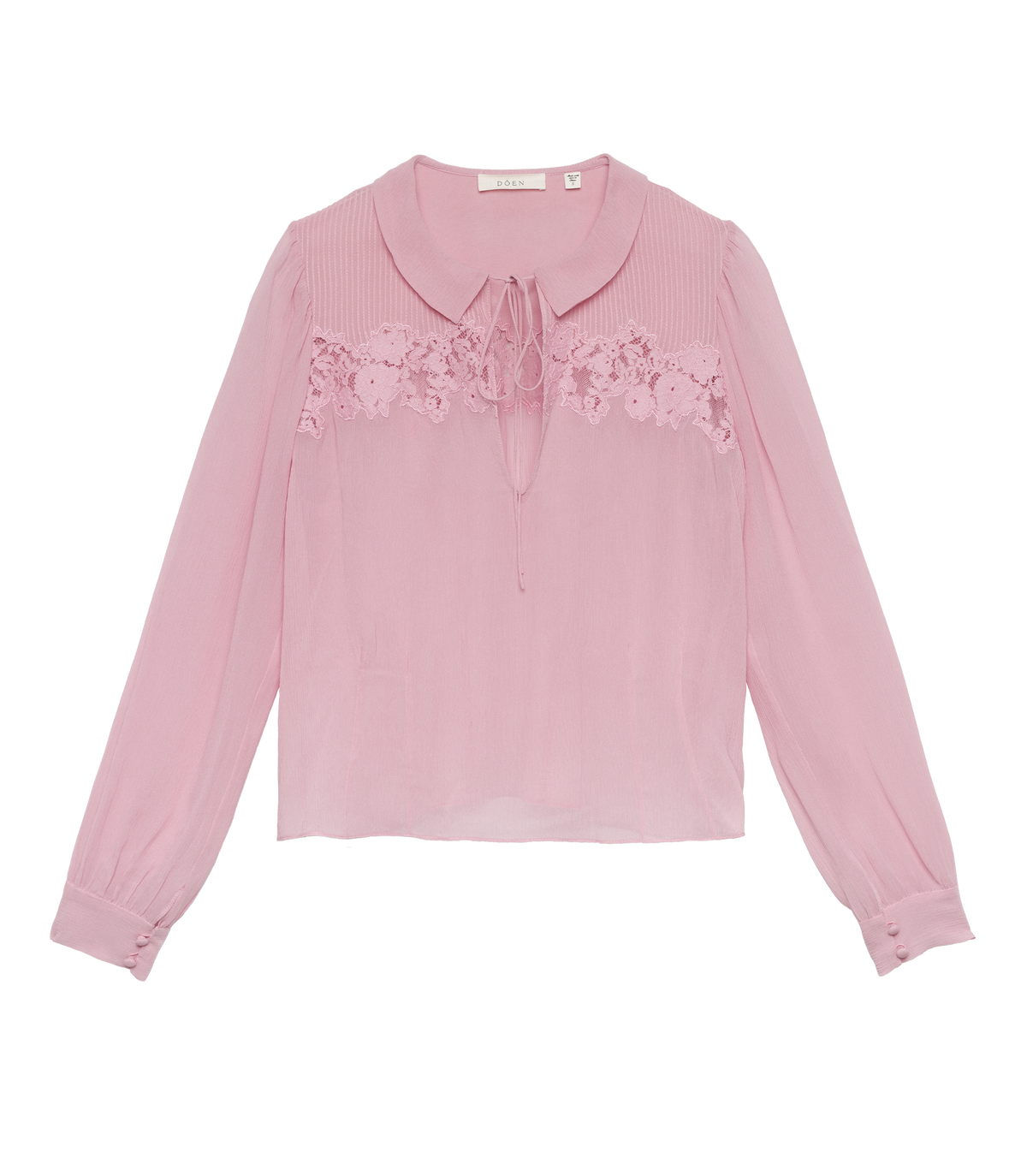 Liora Top -- Pink Hydrangea