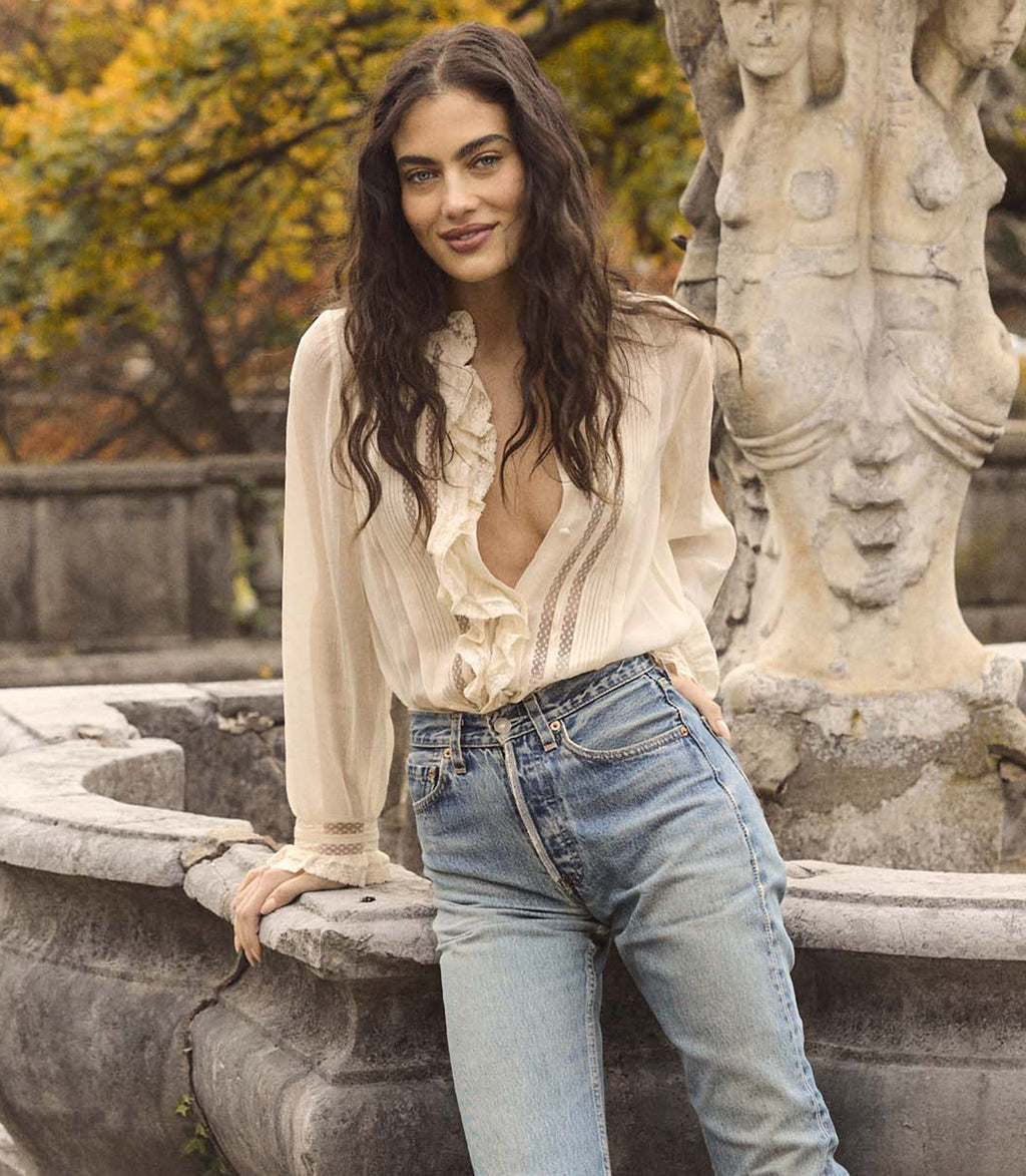 Magdeleine Top -- Candlelight