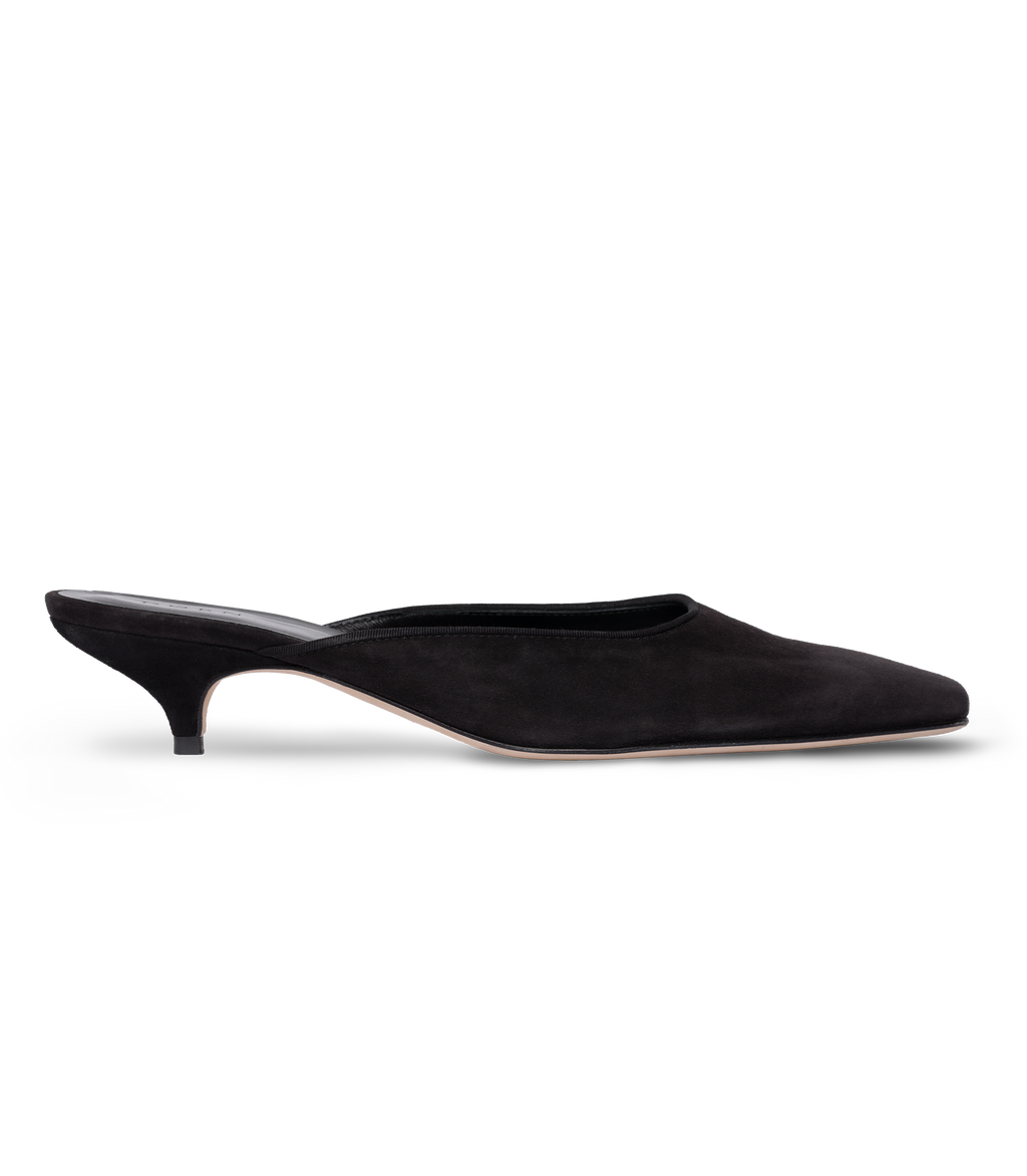 Malin Mule -- Black Suede