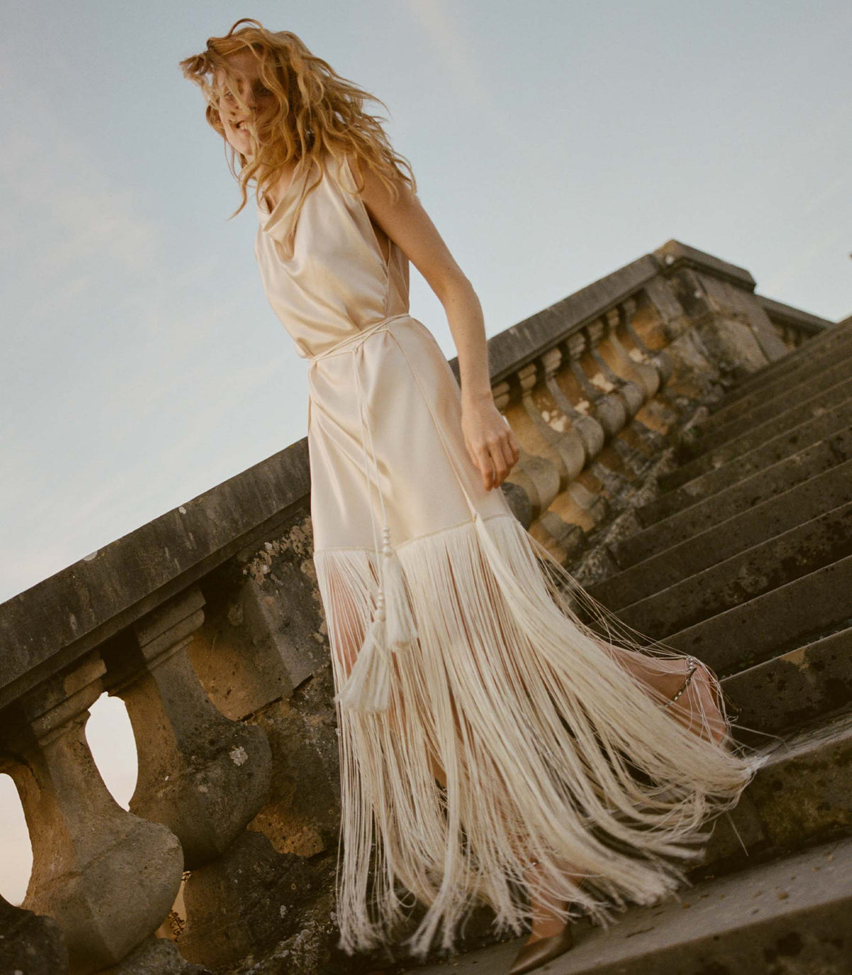Nellcote Anniversary Dress -- Candlelight