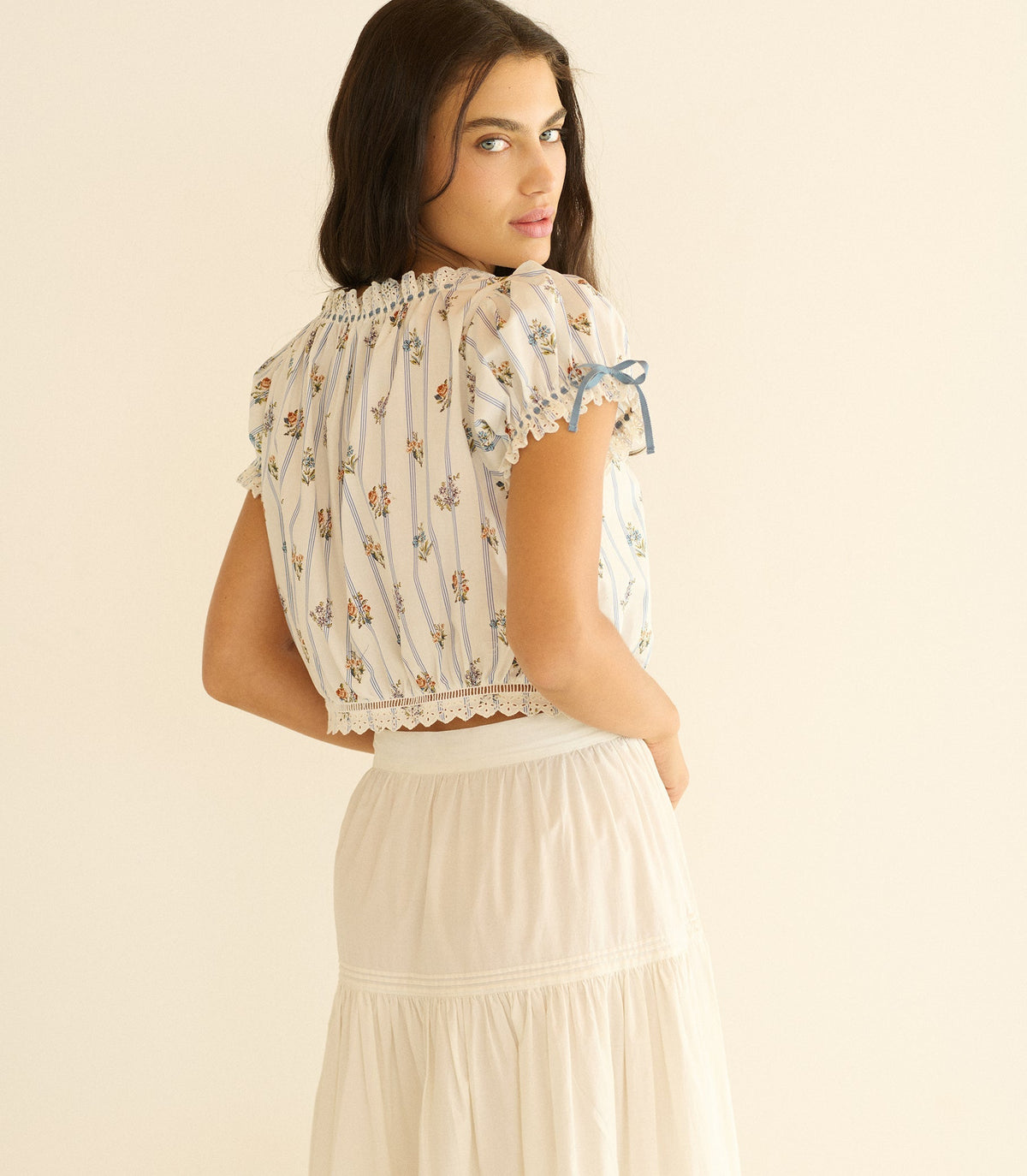 Nera Top -- Fleurs De Bordeaux