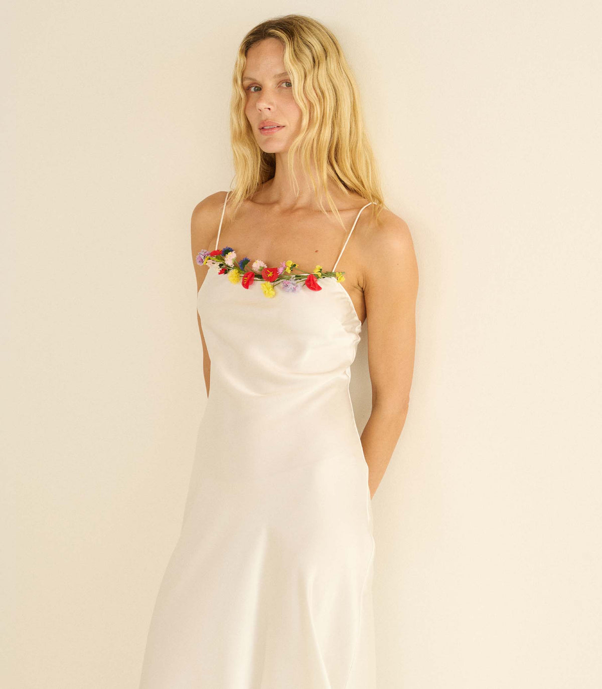 Oleander Dress -- Salt