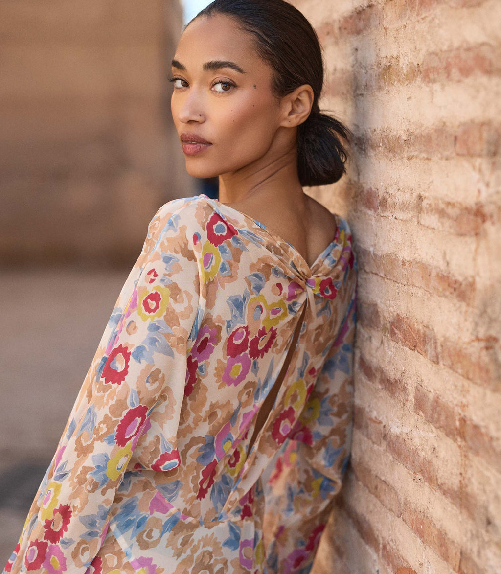 Ophelia Dress -- Jardin De Camelias