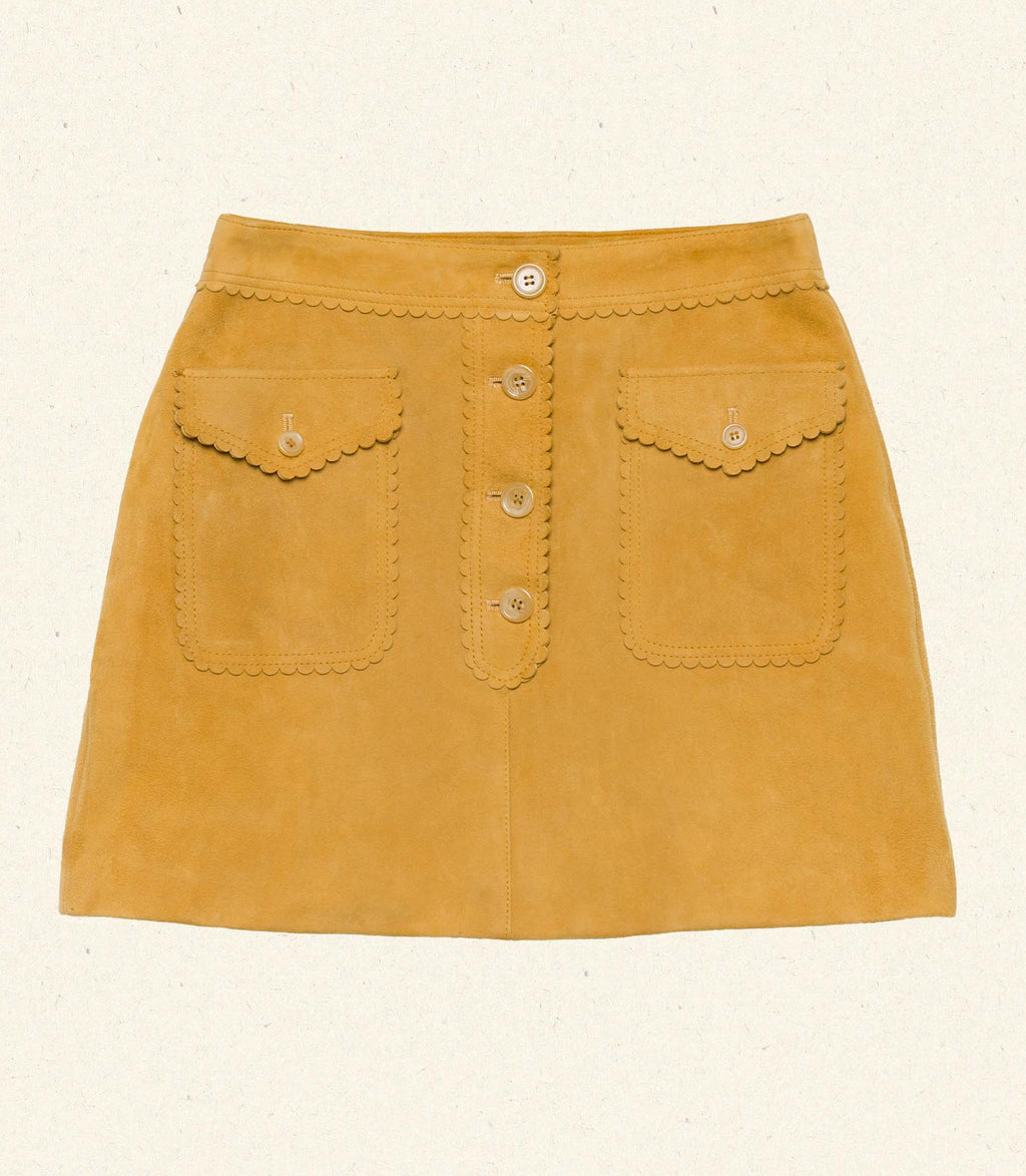 Oriole Skirt -- Wild Chicory