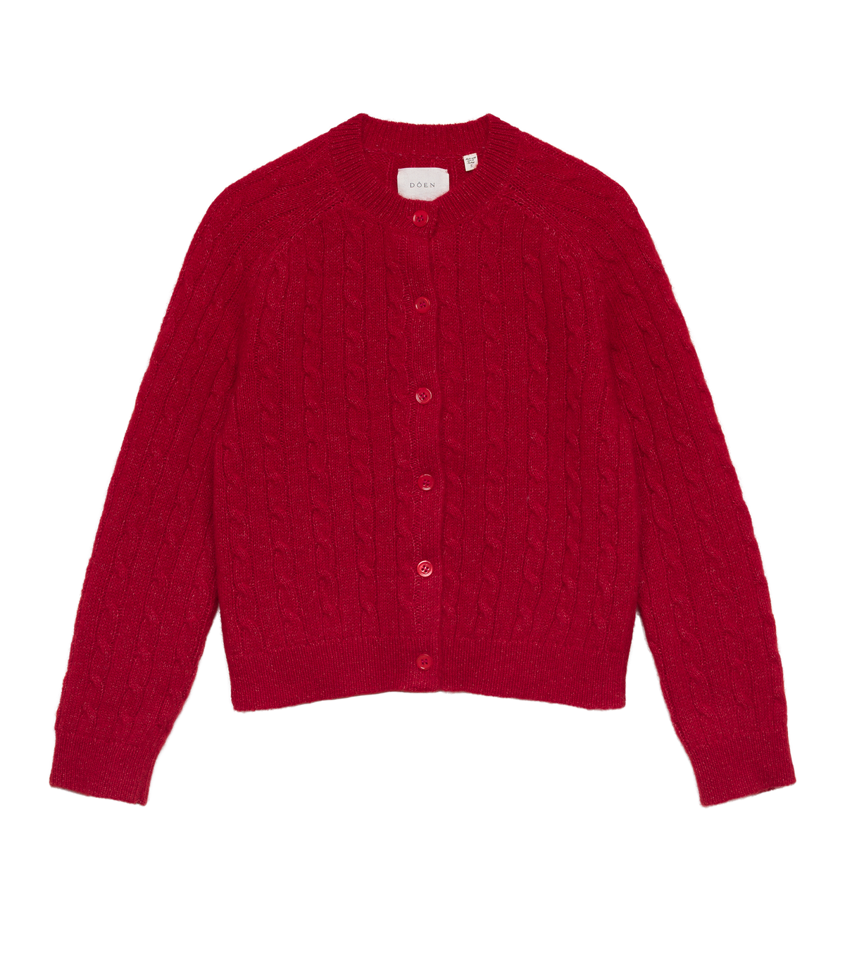 Penrose Cardigan -- Cerise