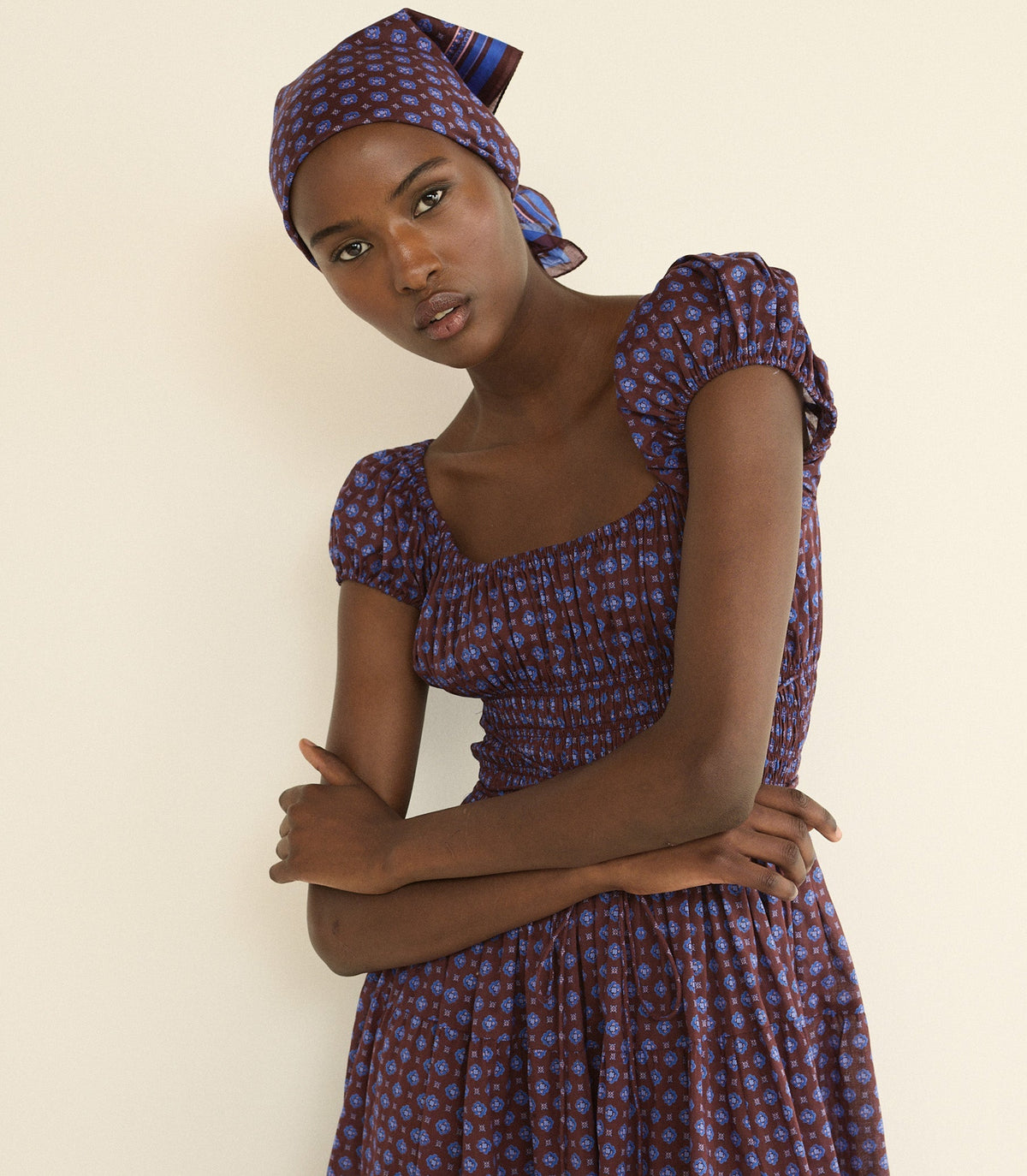 Menorca Foulard Premium Women's Cotton Bandana Scarf
