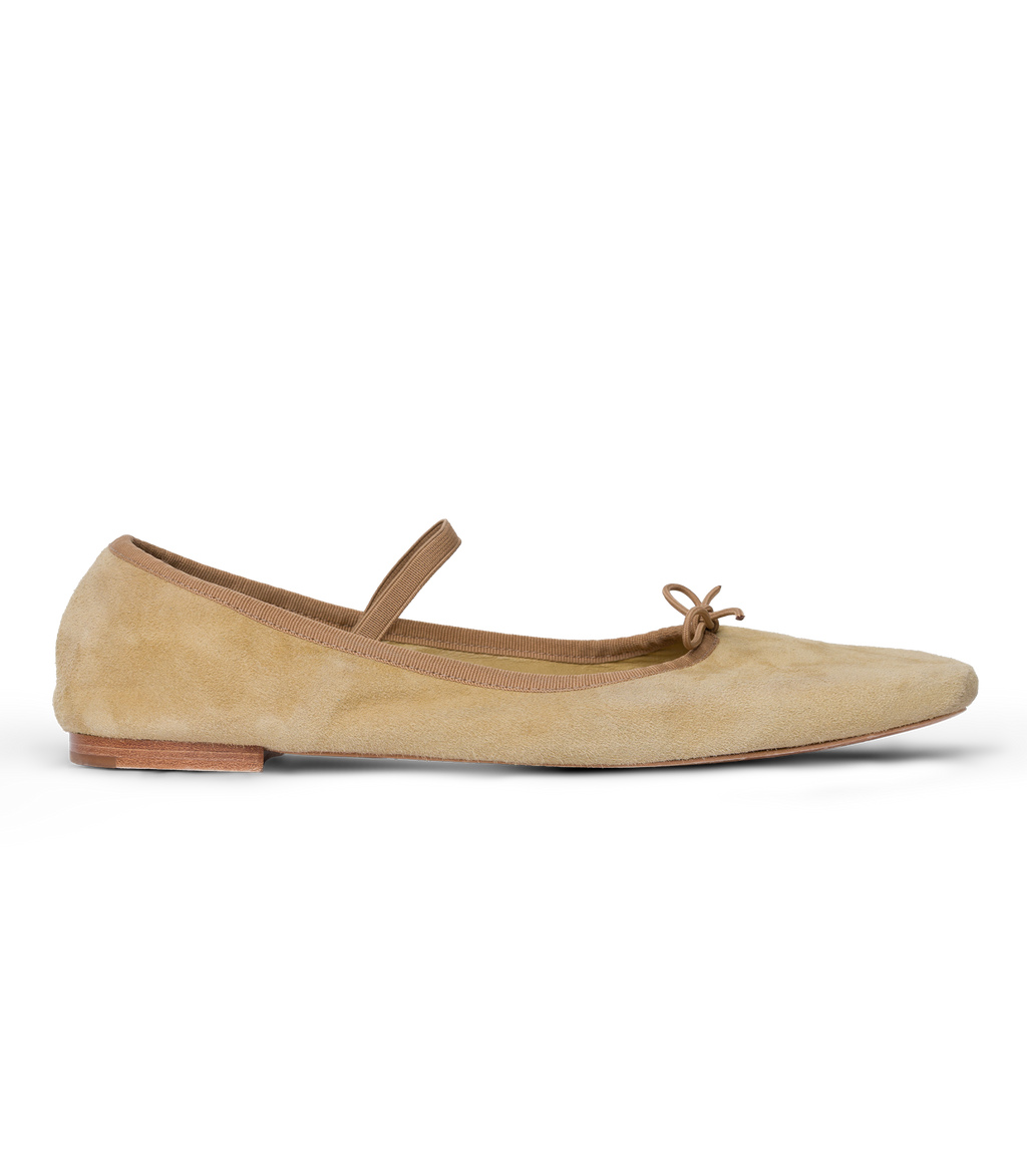 Pillar Mary Jane -- Trench Suede