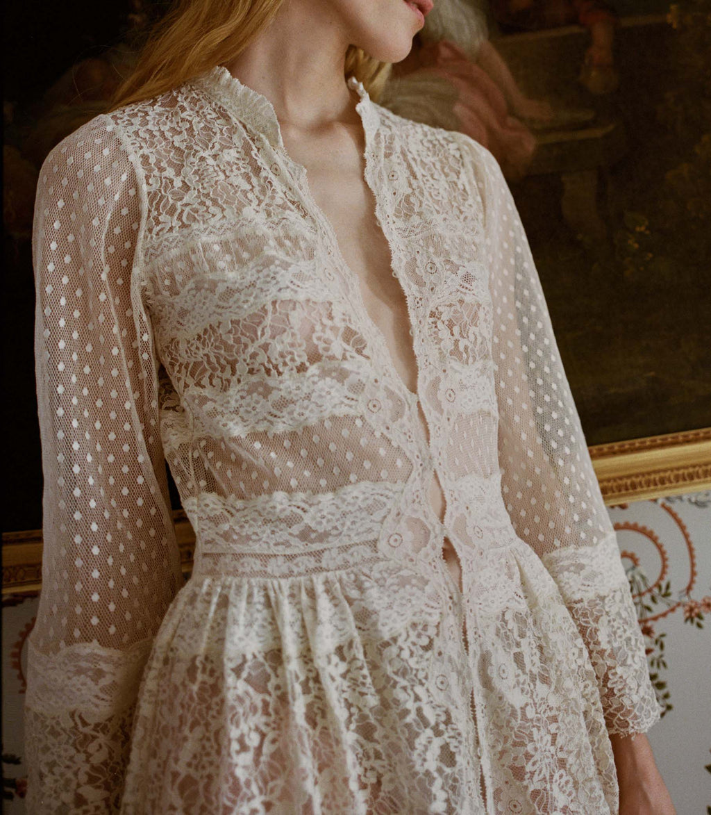 Primrose Anniversary Dress -- Candlelight