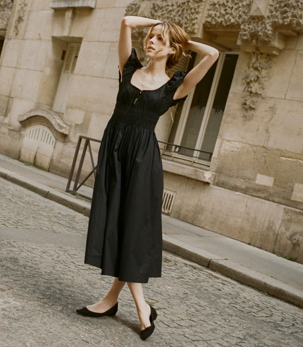 Quinn Dress -- Black