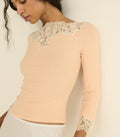 Riana Tee -- Light Peach Sorbet