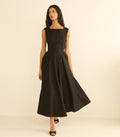 Rivière Dress -- Black