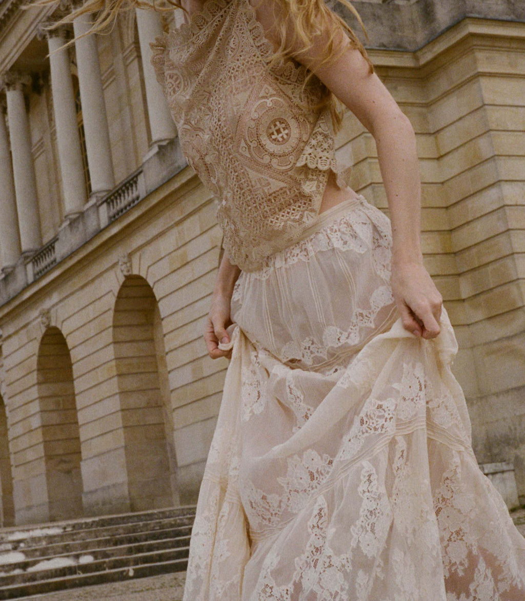 Sebastiane Anniversary Skirt -- Candlelight