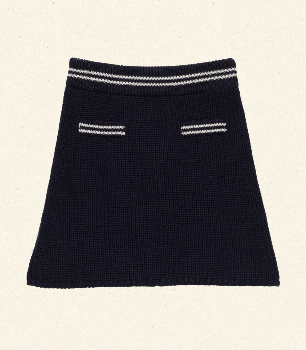 Seymour Skirt -- Deep Navy