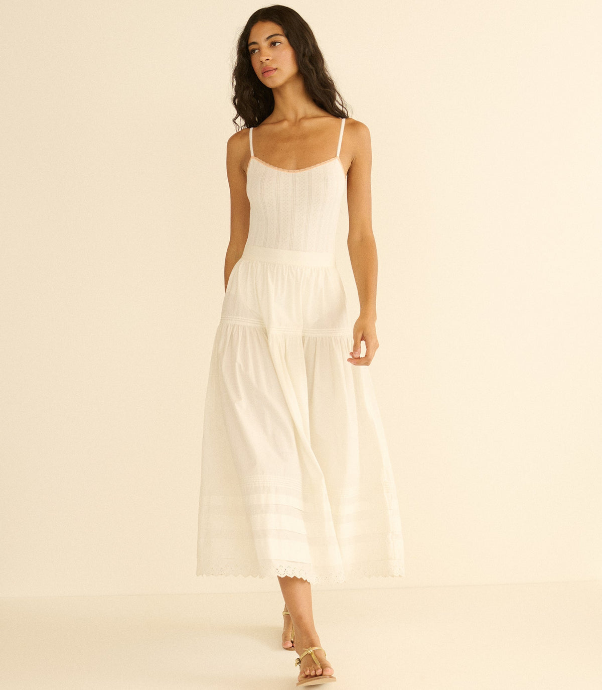 Shona Bodysuit -- Salt