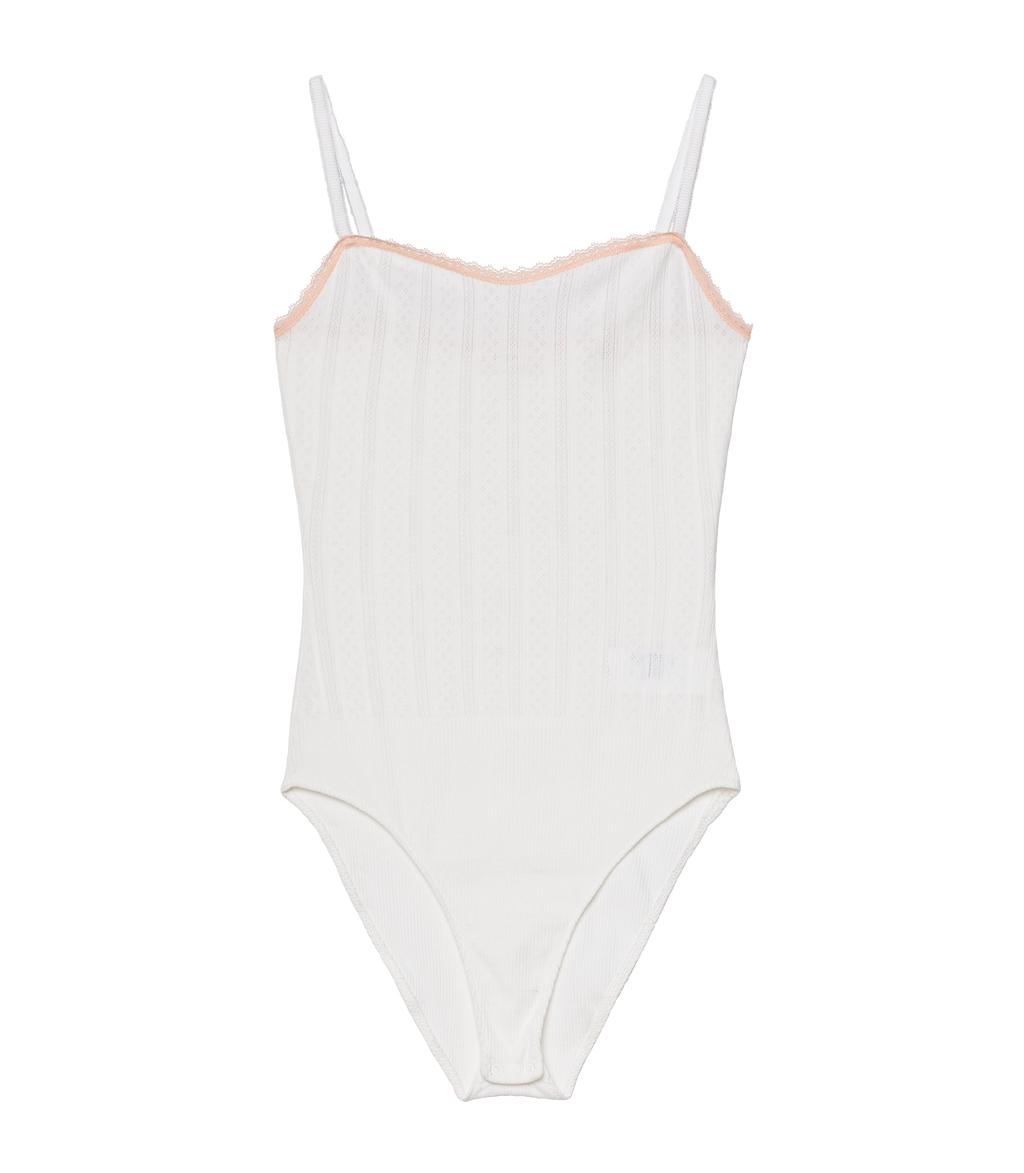 Shona Bodysuit -- Salt