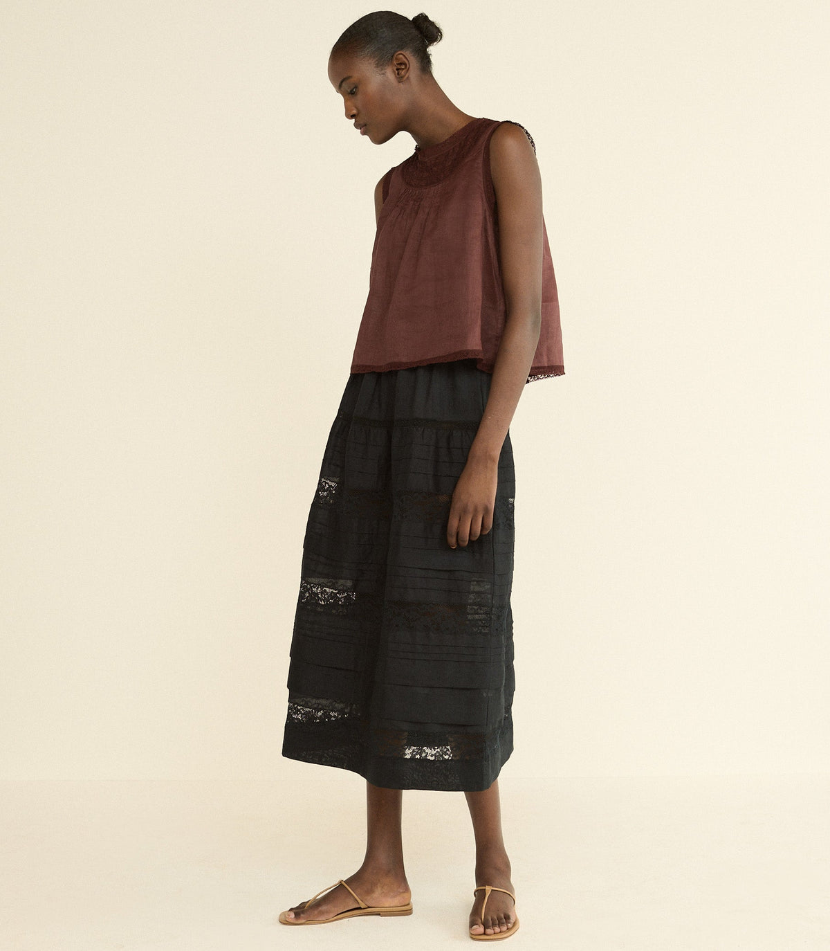 Sidra Skirt -- Black