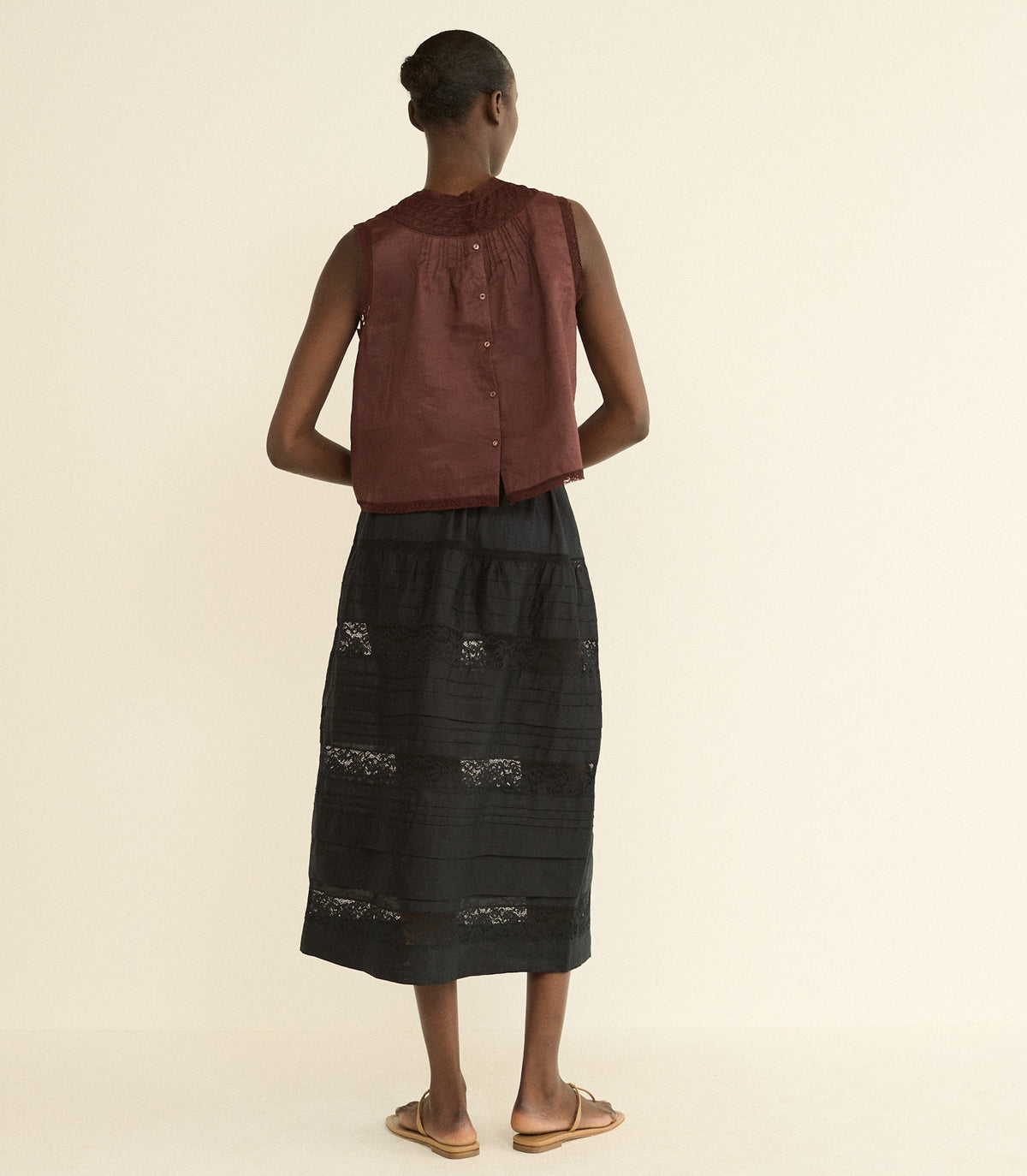 Sidra Skirt -- Black